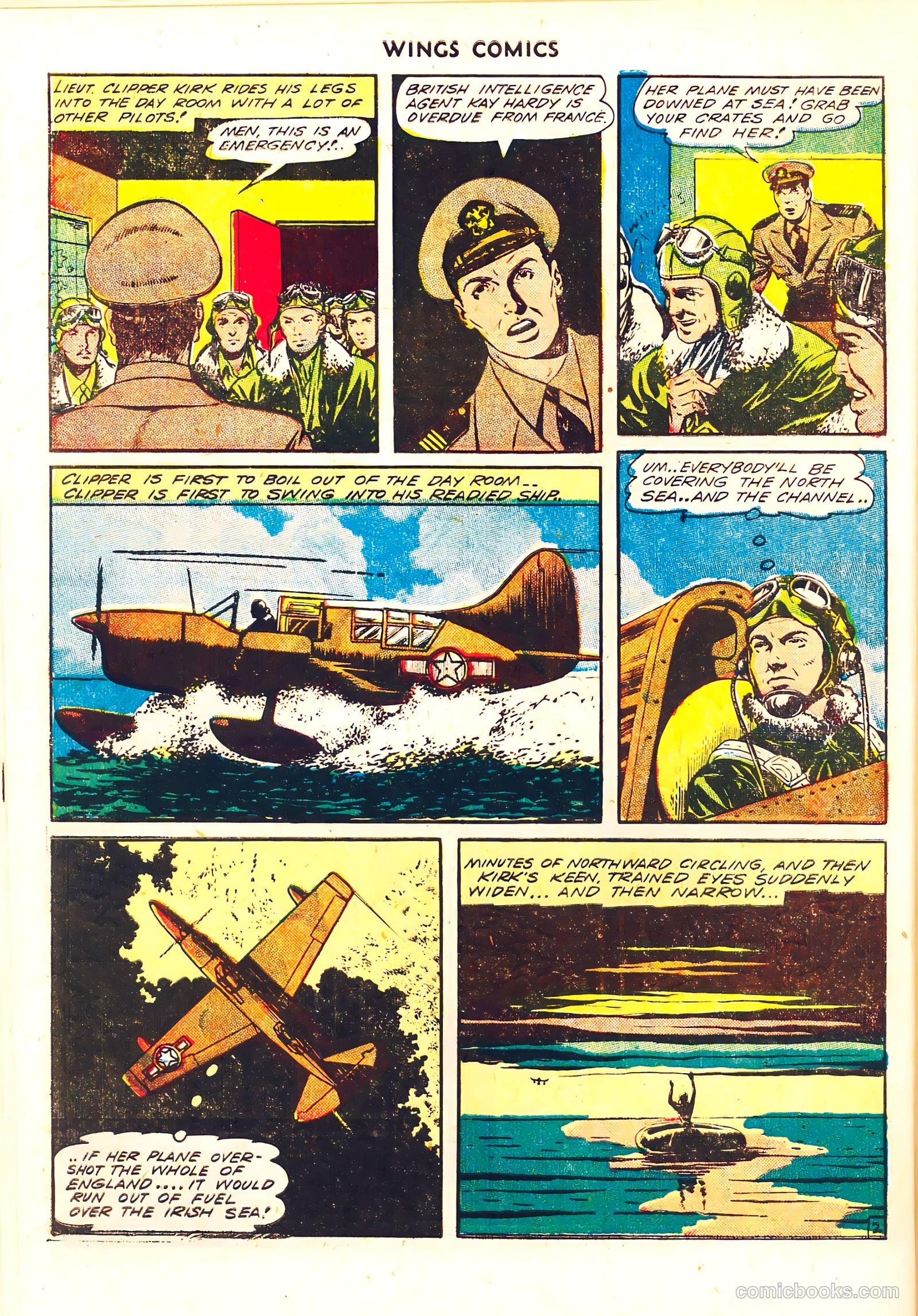Wings Comics #41 (1944) — page 52 of 60