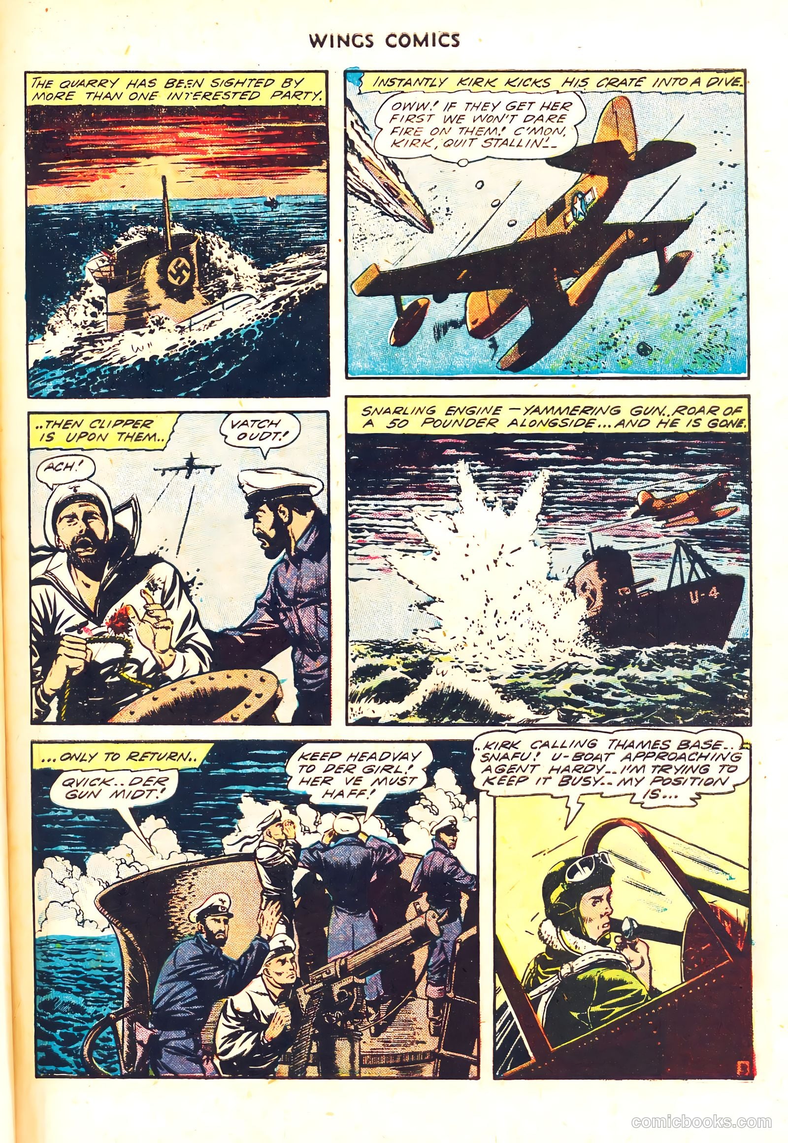 Wings Comics #41 (1944) — page 53 of 60
