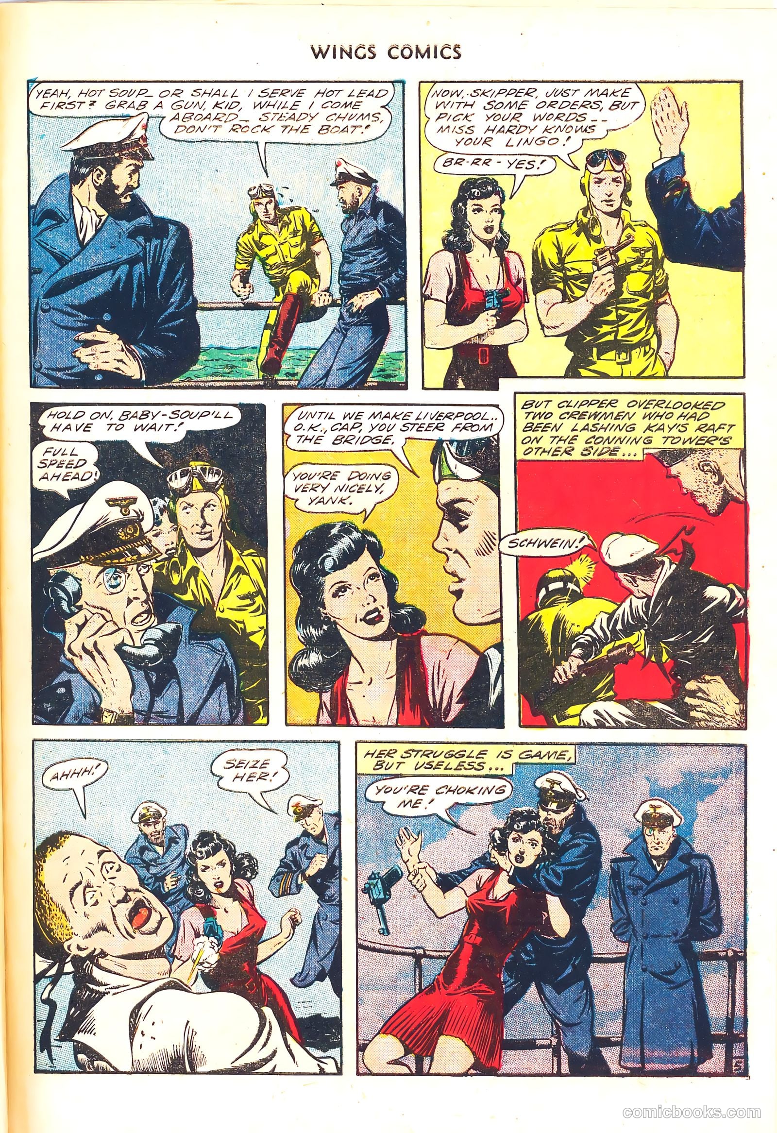 Wings Comics #41 (1944) — page 55 of 60