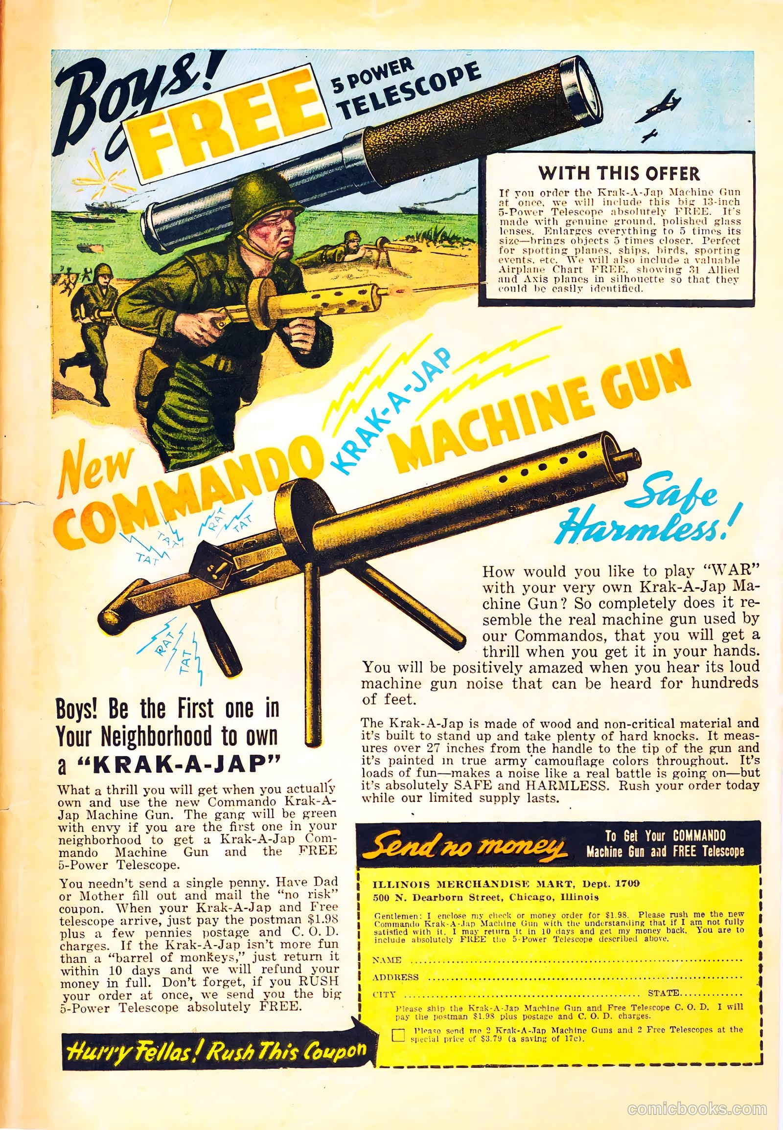 Wings Comics #41 (1944) — page 59 of 60