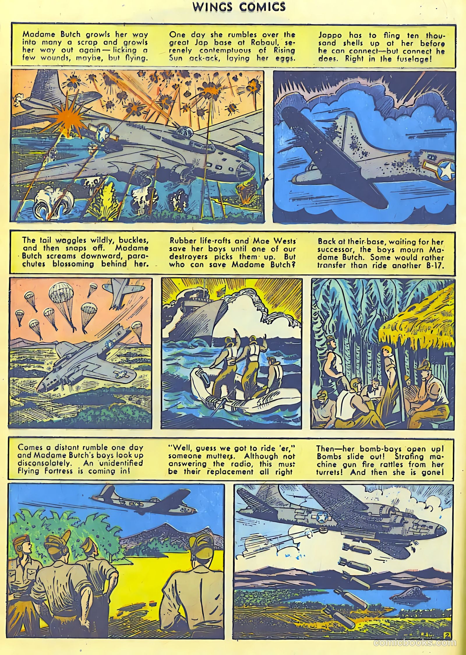 Wings Comics #42 (1944) — page 14 of 60