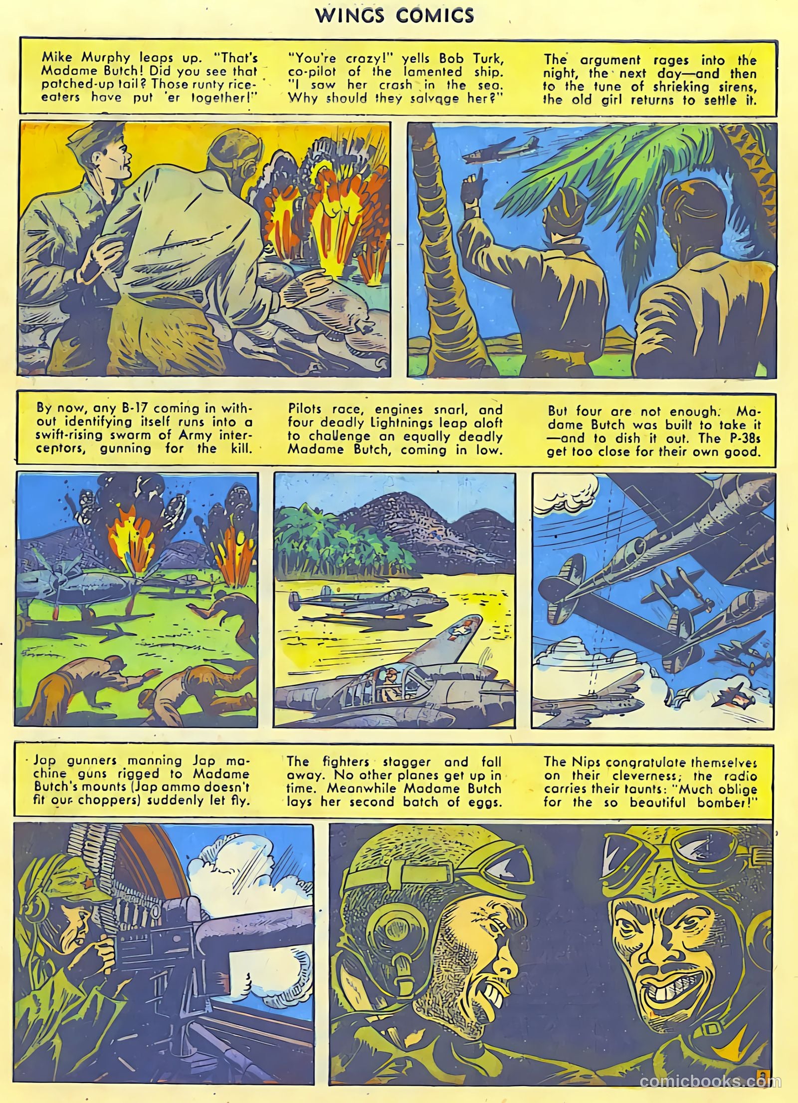 Wings Comics #42 (1944) — page 15 of 60