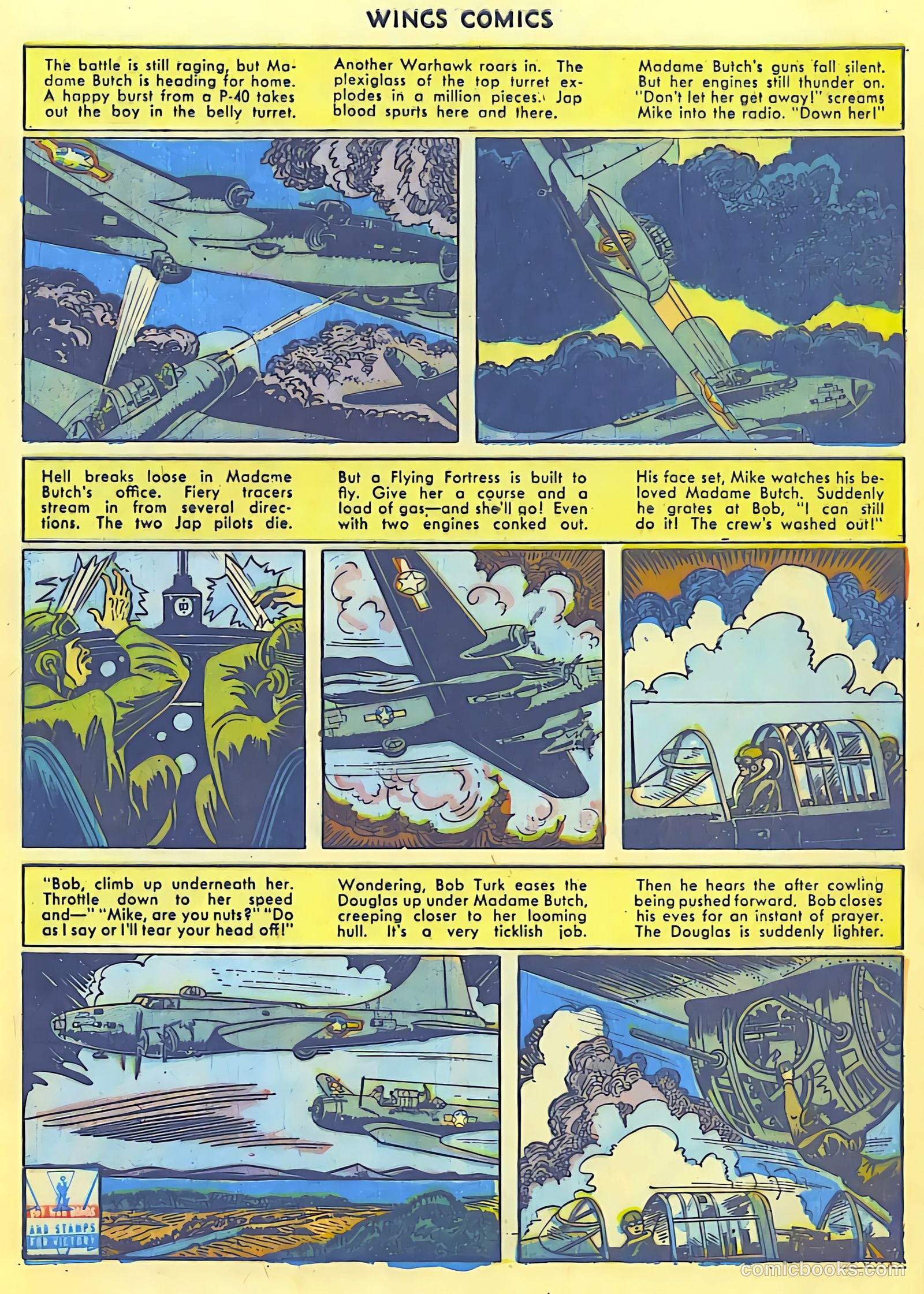 Wings Comics #42 (1944) — page 17 of 60