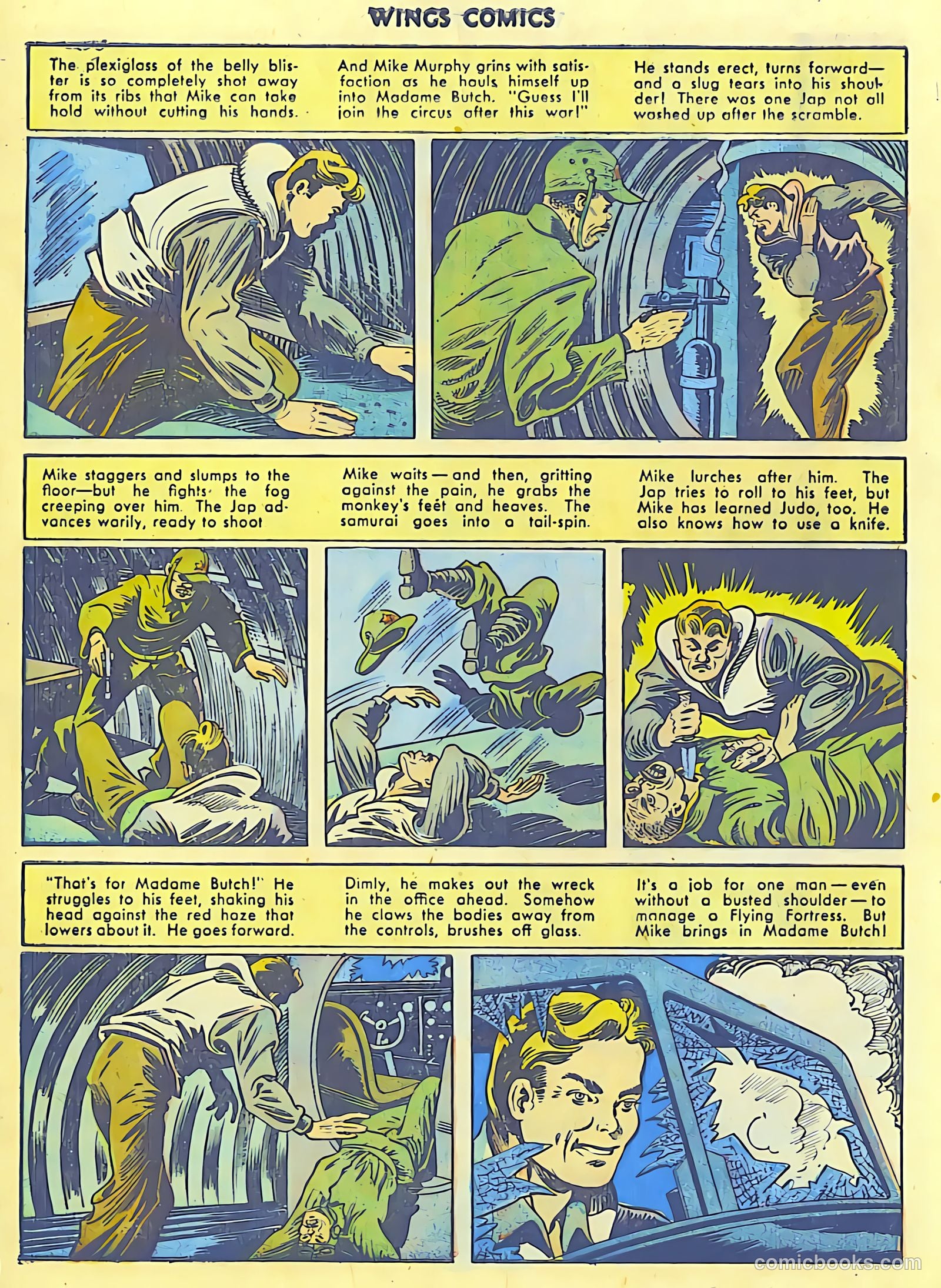 Wings Comics #42 (1944) — page 18 of 60