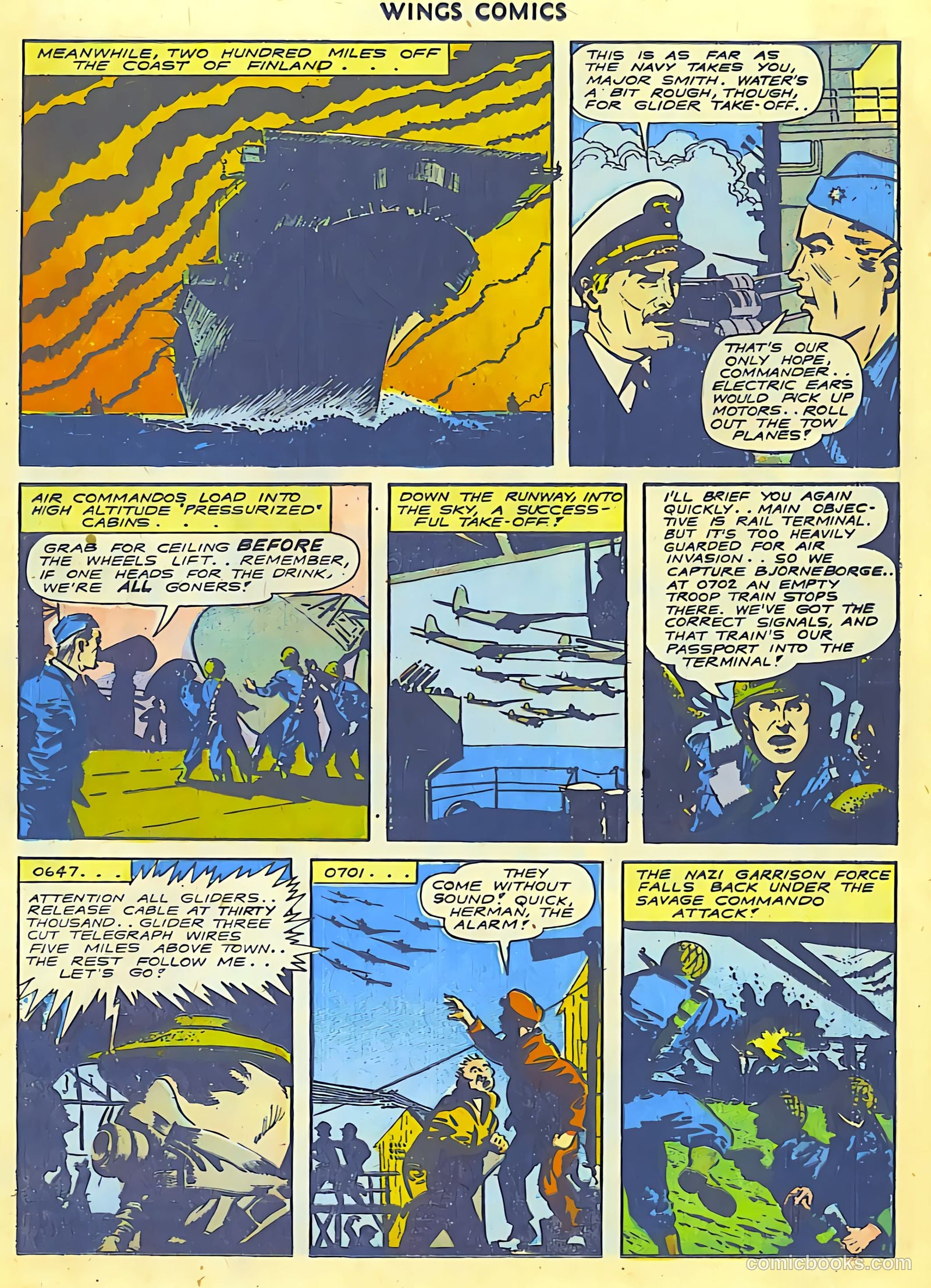Wings Comics #42 (1944) — page 21 of 60