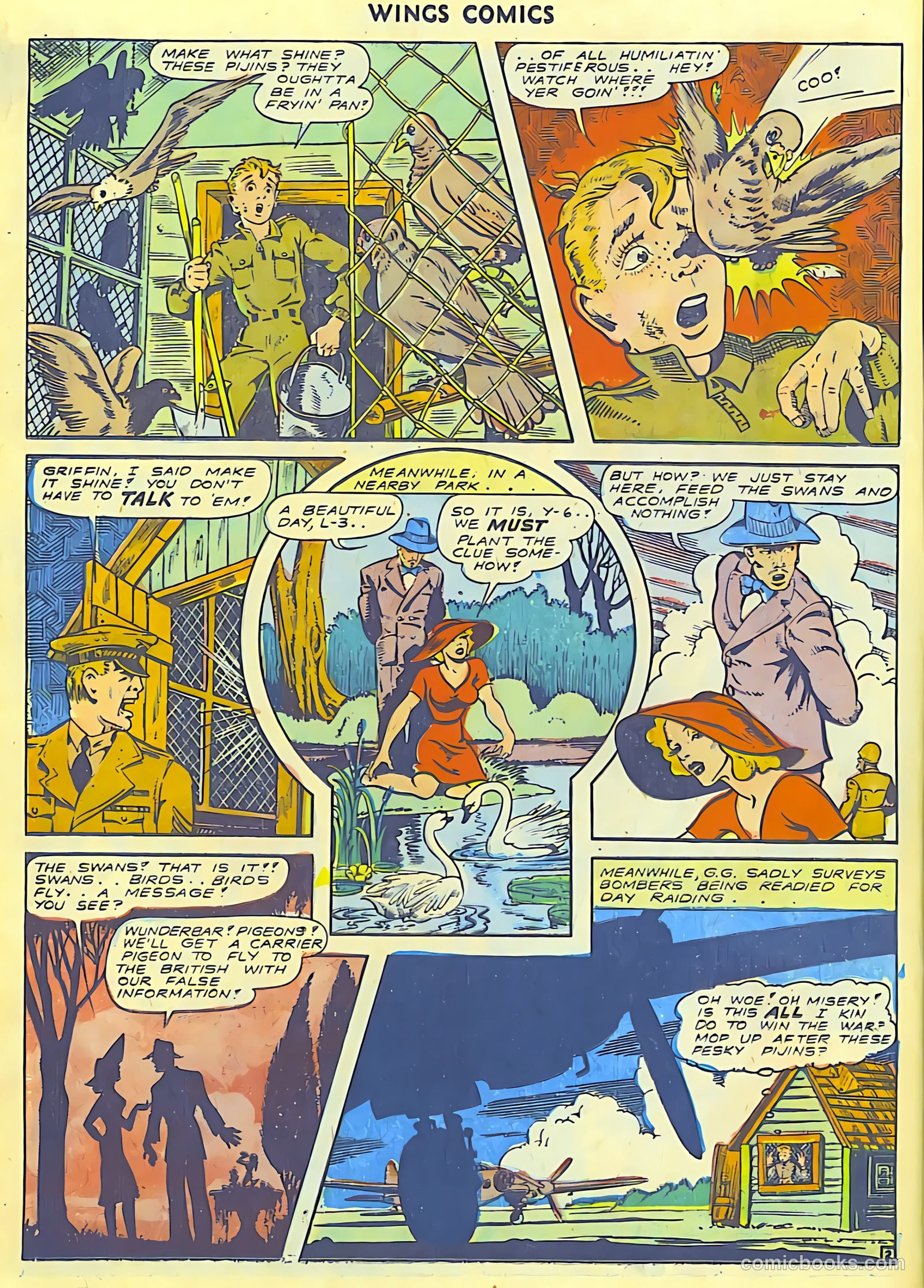 Wings Comics #42 (1944) — page 26 of 60