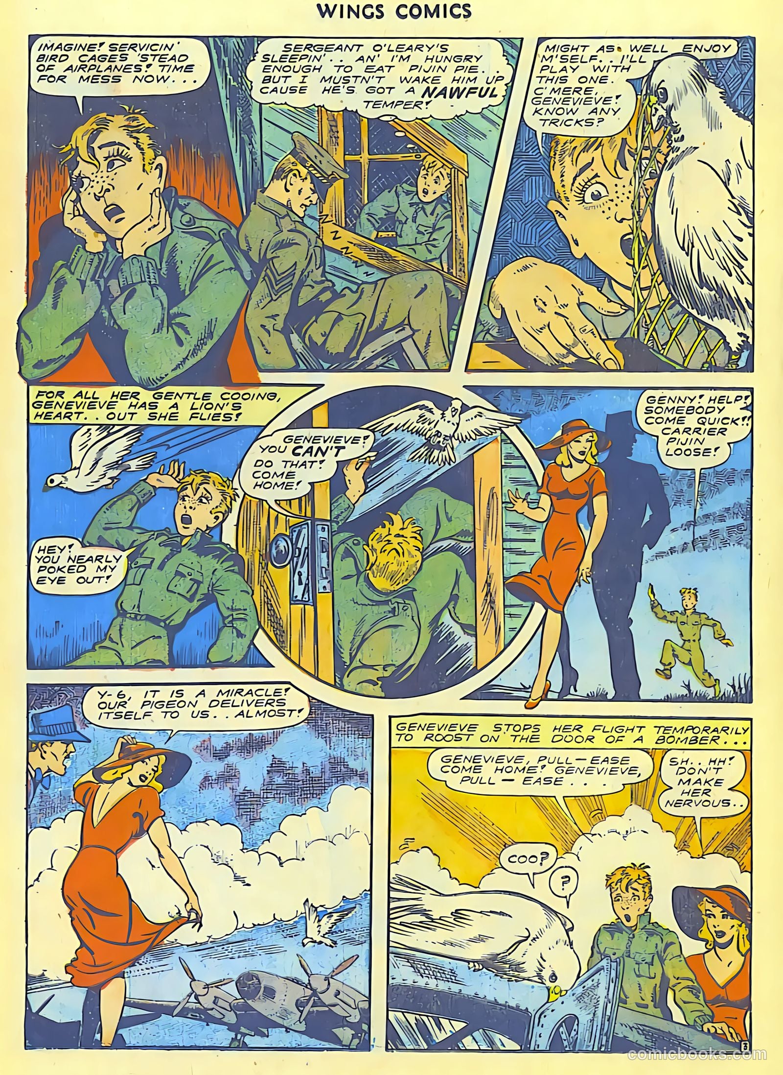 Wings Comics #42 (1944) — page 27 of 60