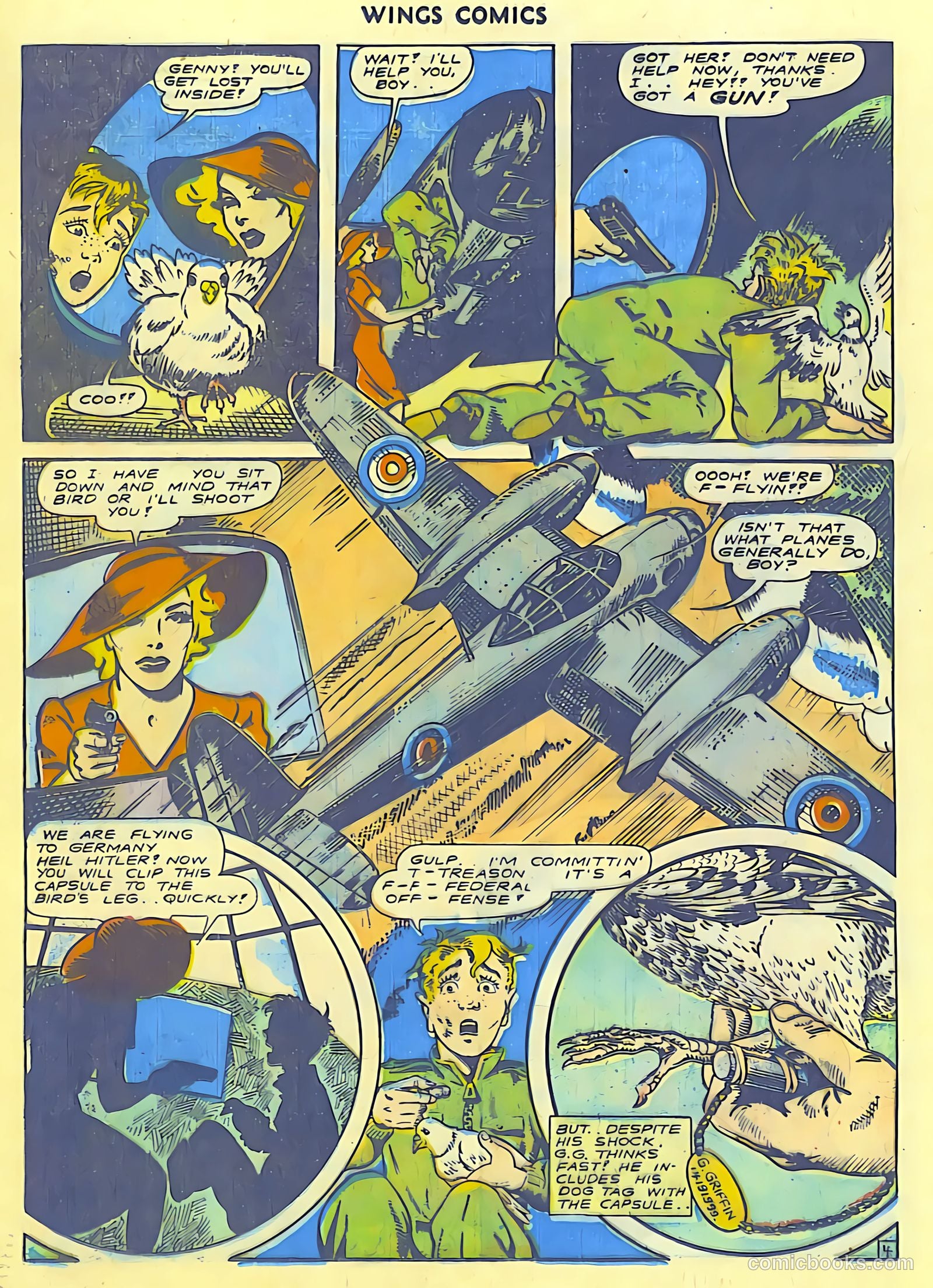 Wings Comics #42 (1944) — page 28 of 60