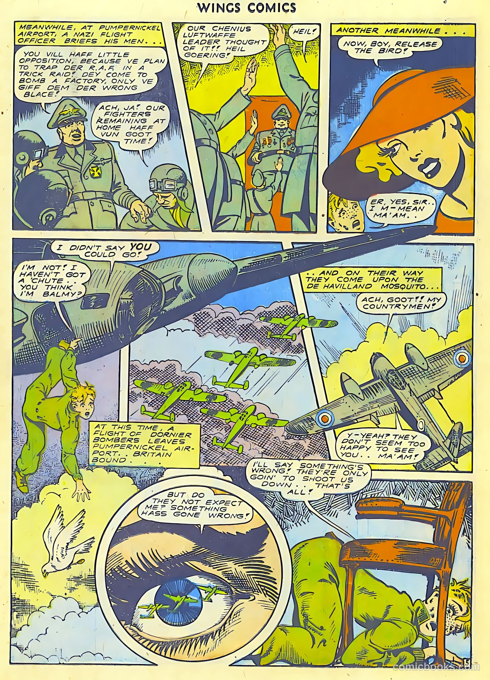 Wings Comics #42 (1944) — page 29 of 60
