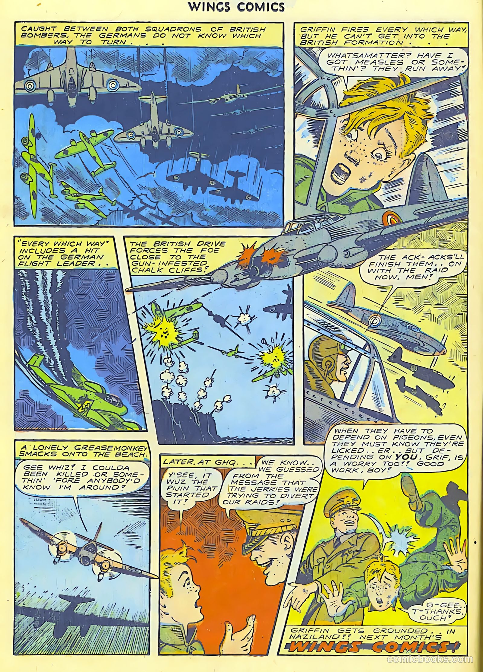 Wings Comics #42 (1944) — page 32 of 60