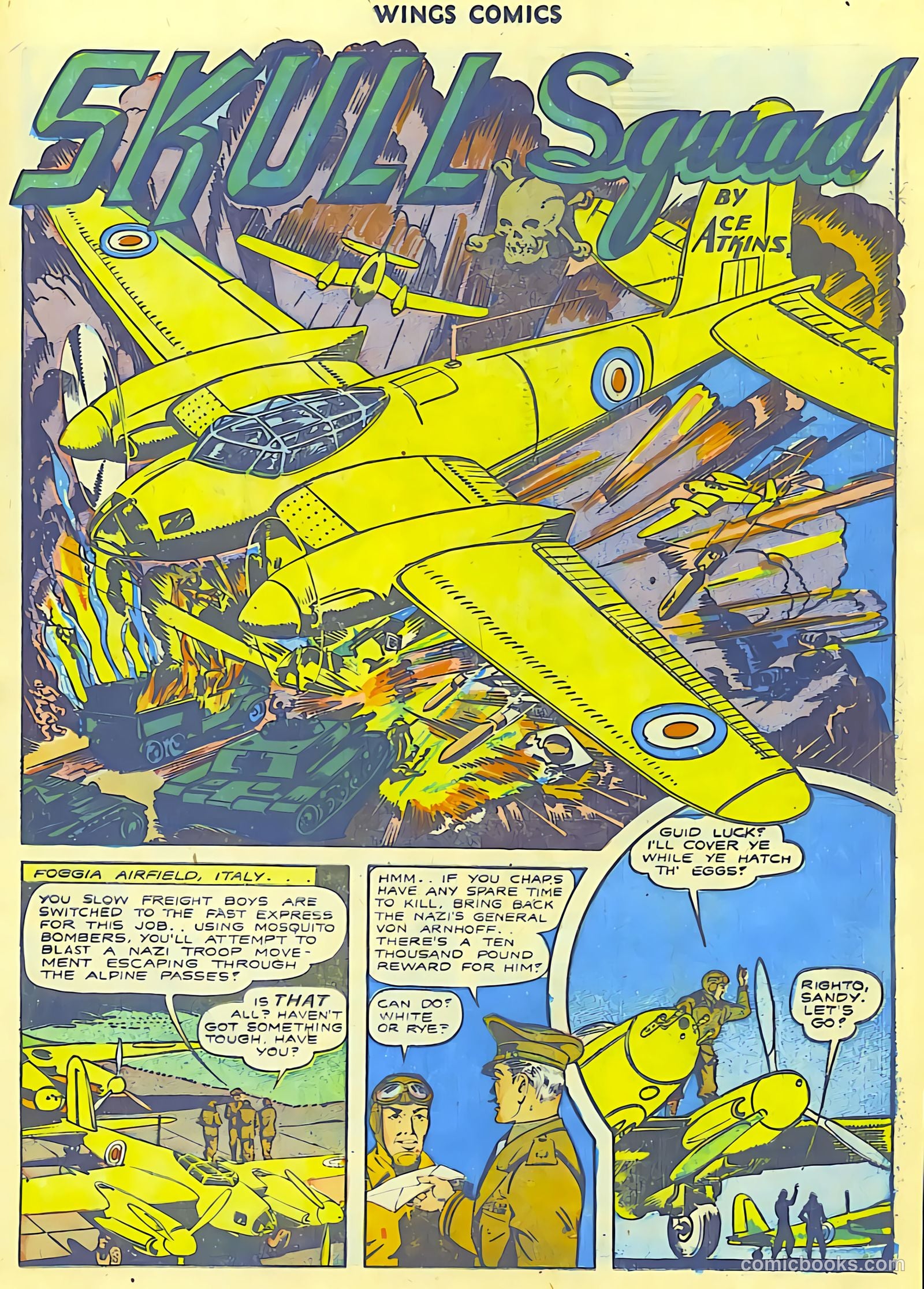 Wings Comics #42 (1944) — page 35 of 60