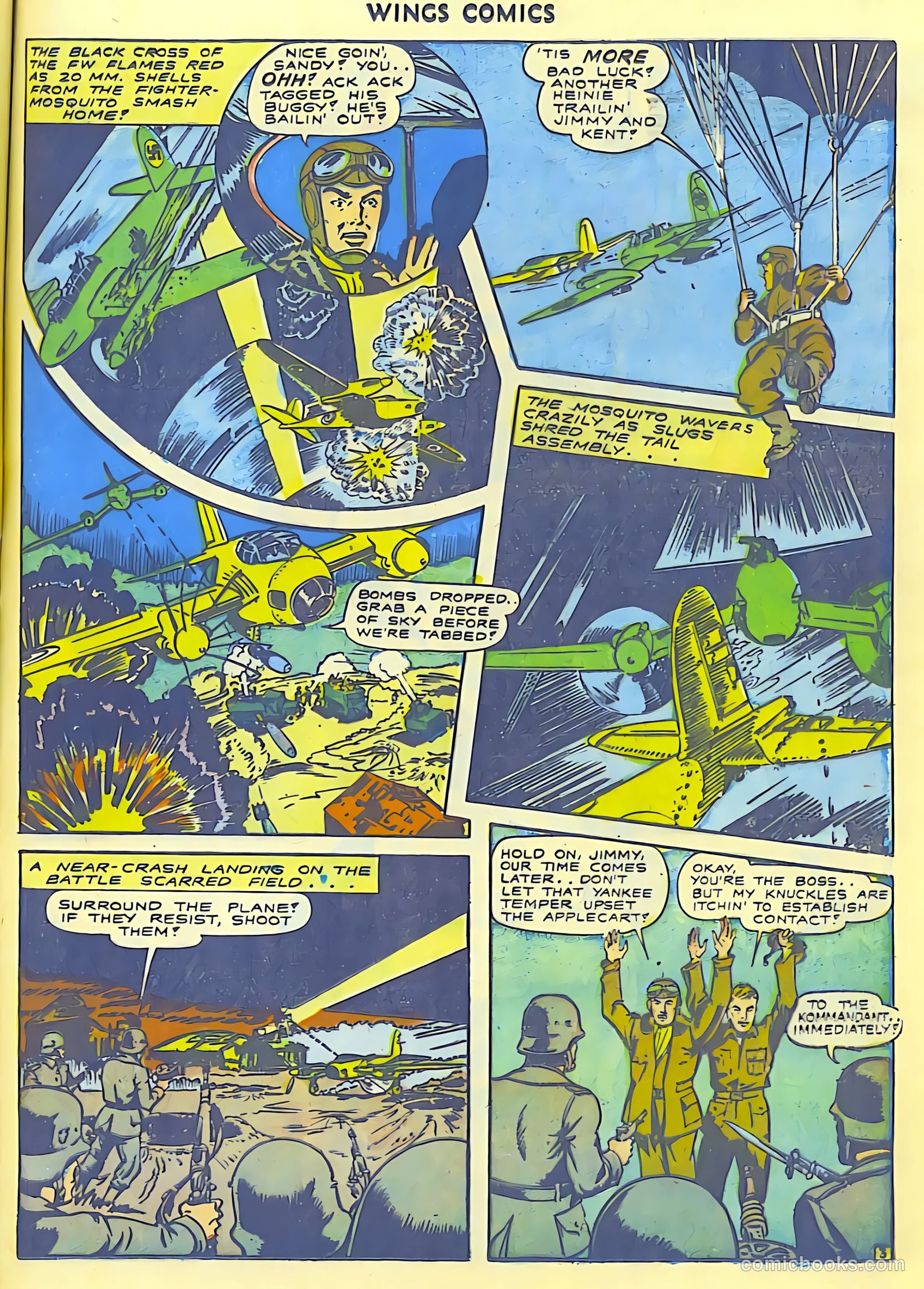 Wings Comics #42 (1944) — page 37 of 60