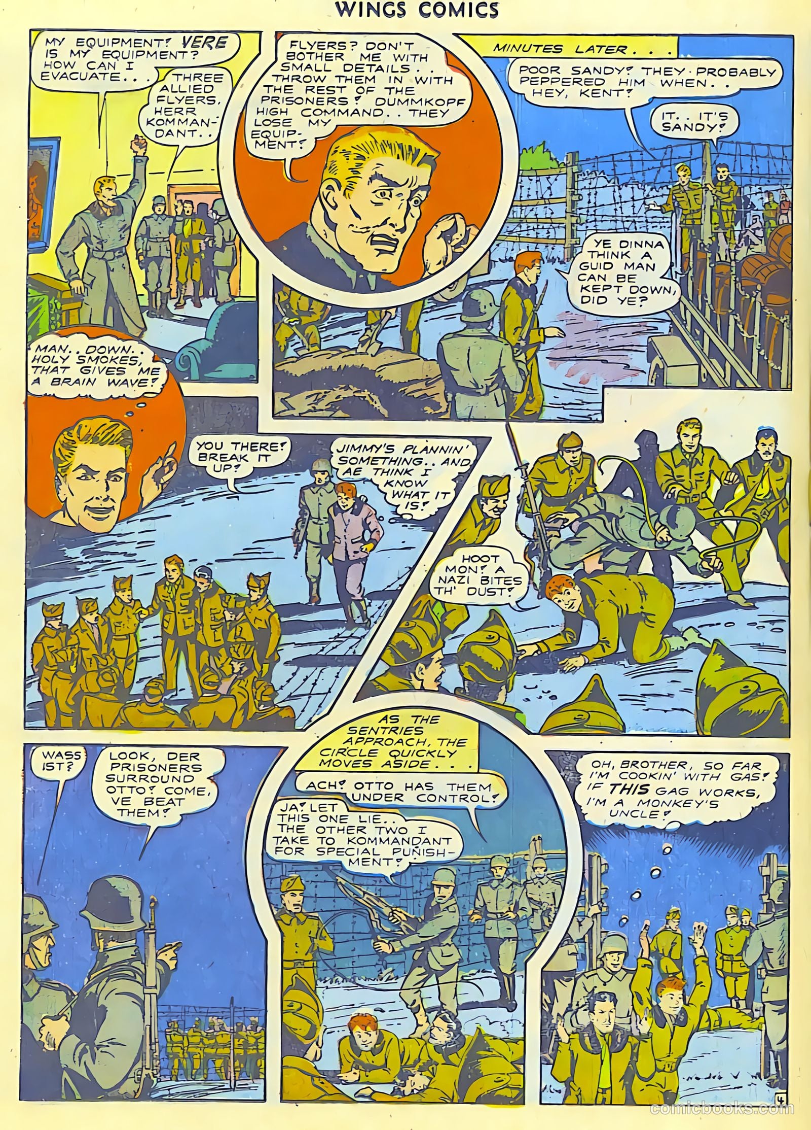 Wings Comics #42 (1944) — page 38 of 60