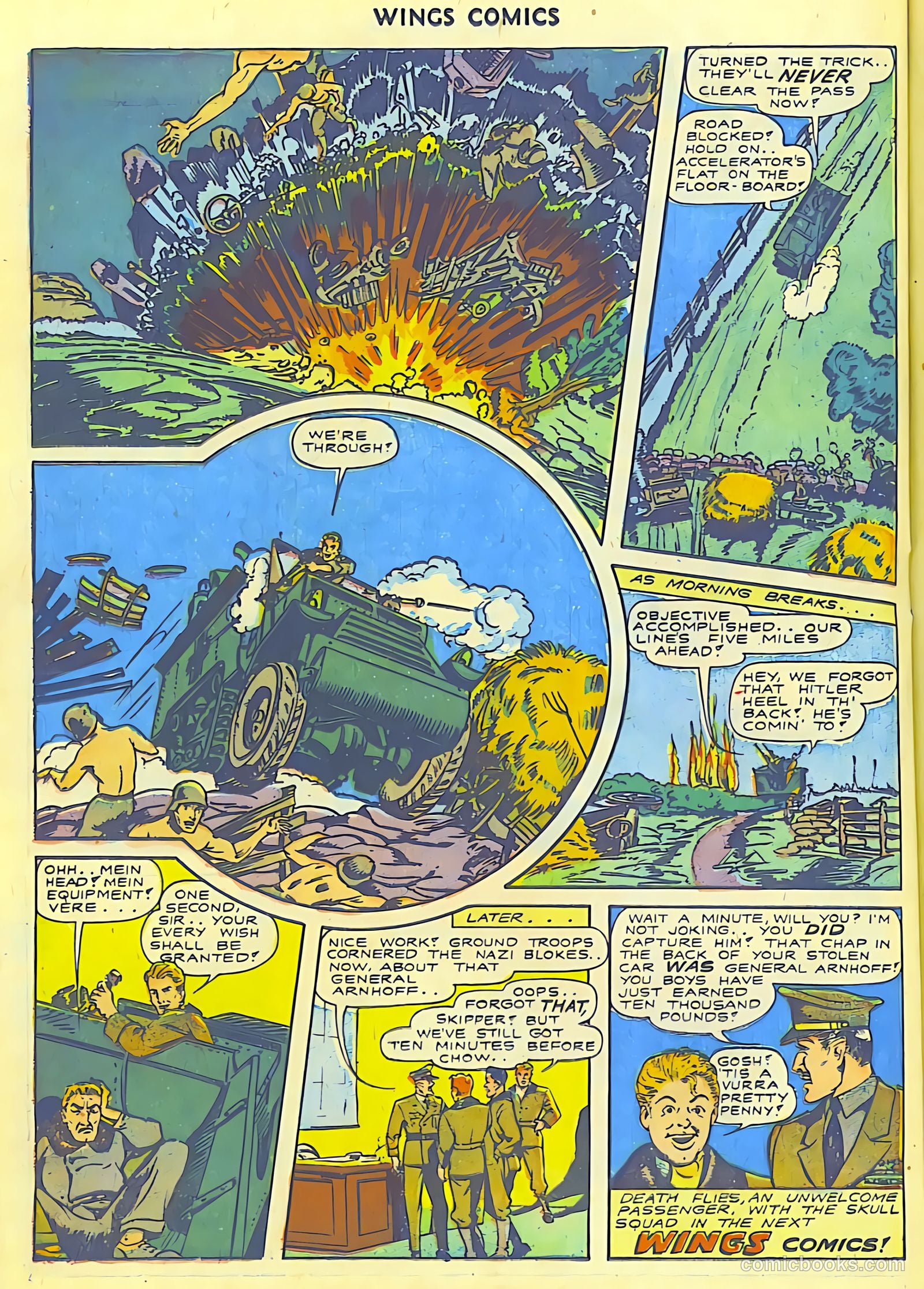Wings Comics #42 (1944) — page 40 of 60