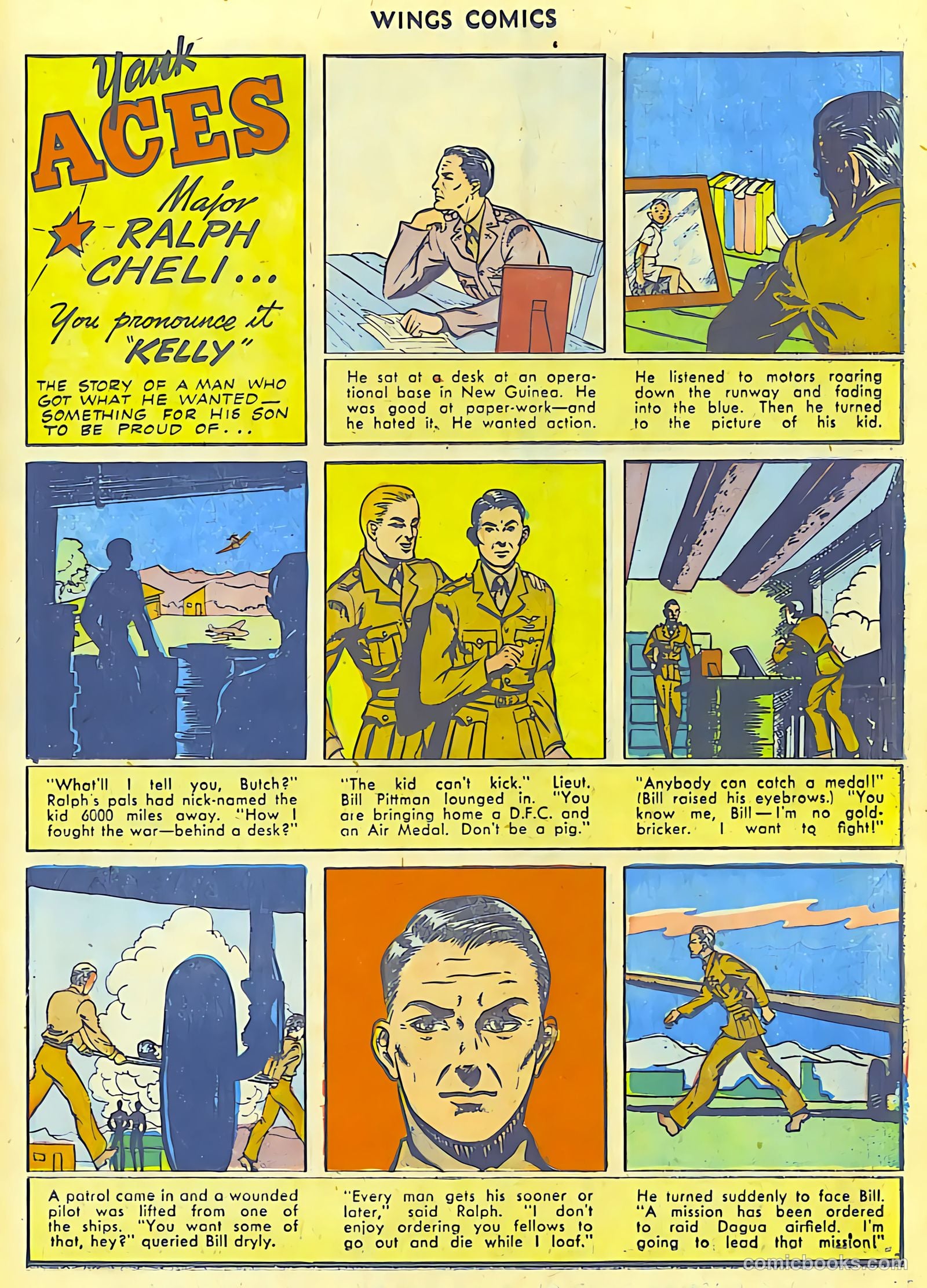Wings Comics #42 (1944) — page 41 of 60