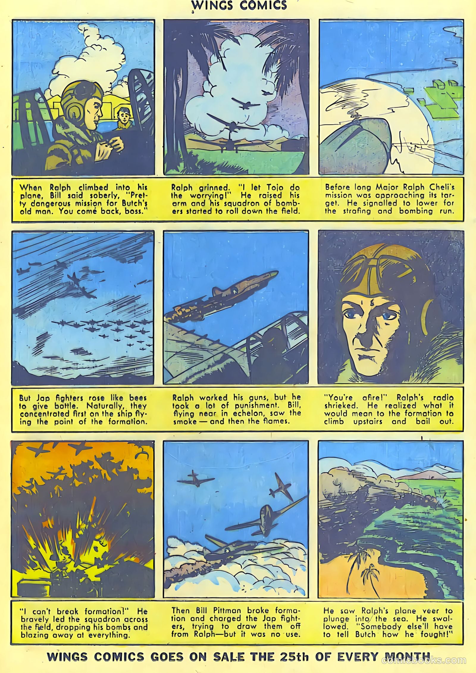 Wings Comics #42 (1944) — page 42 of 60