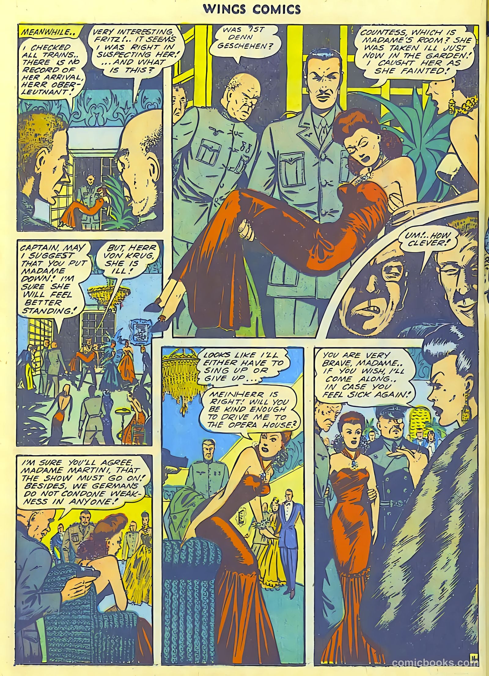 Wings Comics #42 (1944) — page 46 of 60