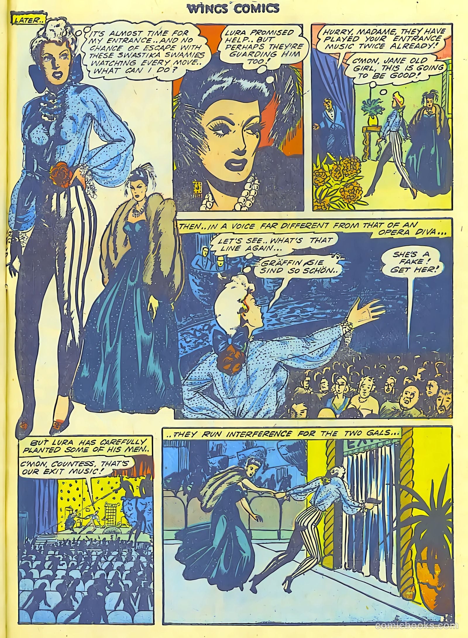Wings Comics #42 (1944) — page 47 of 60