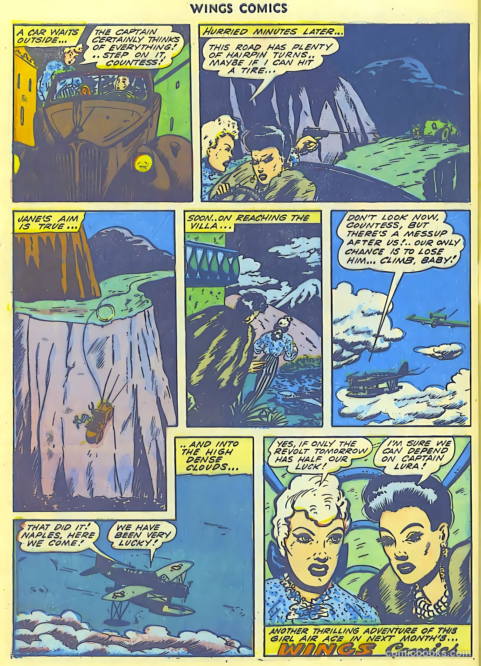 Wings Comics #42 (1944) — page 48 of 60