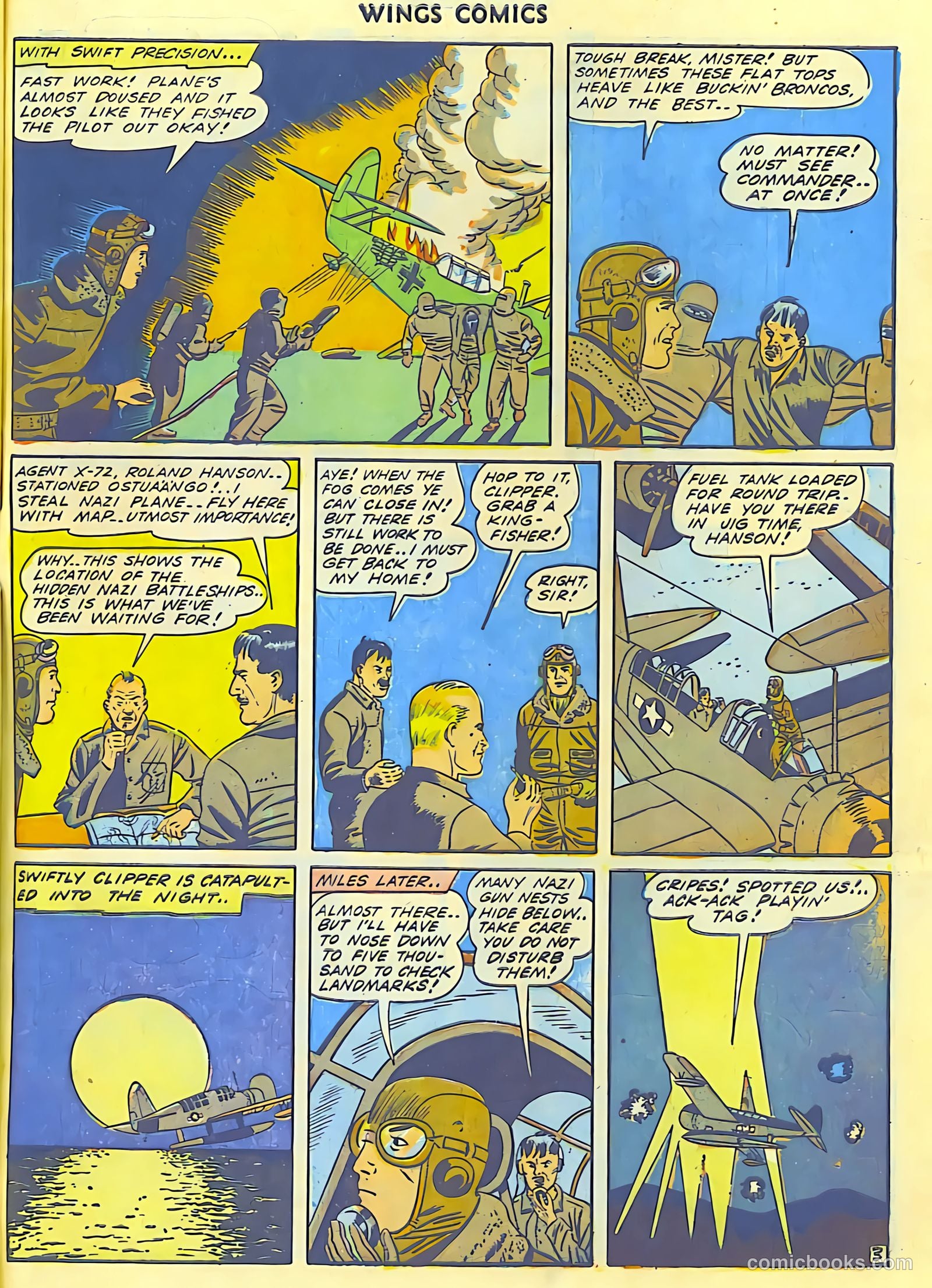 Wings Comics #42 (1944) — page 53 of 60