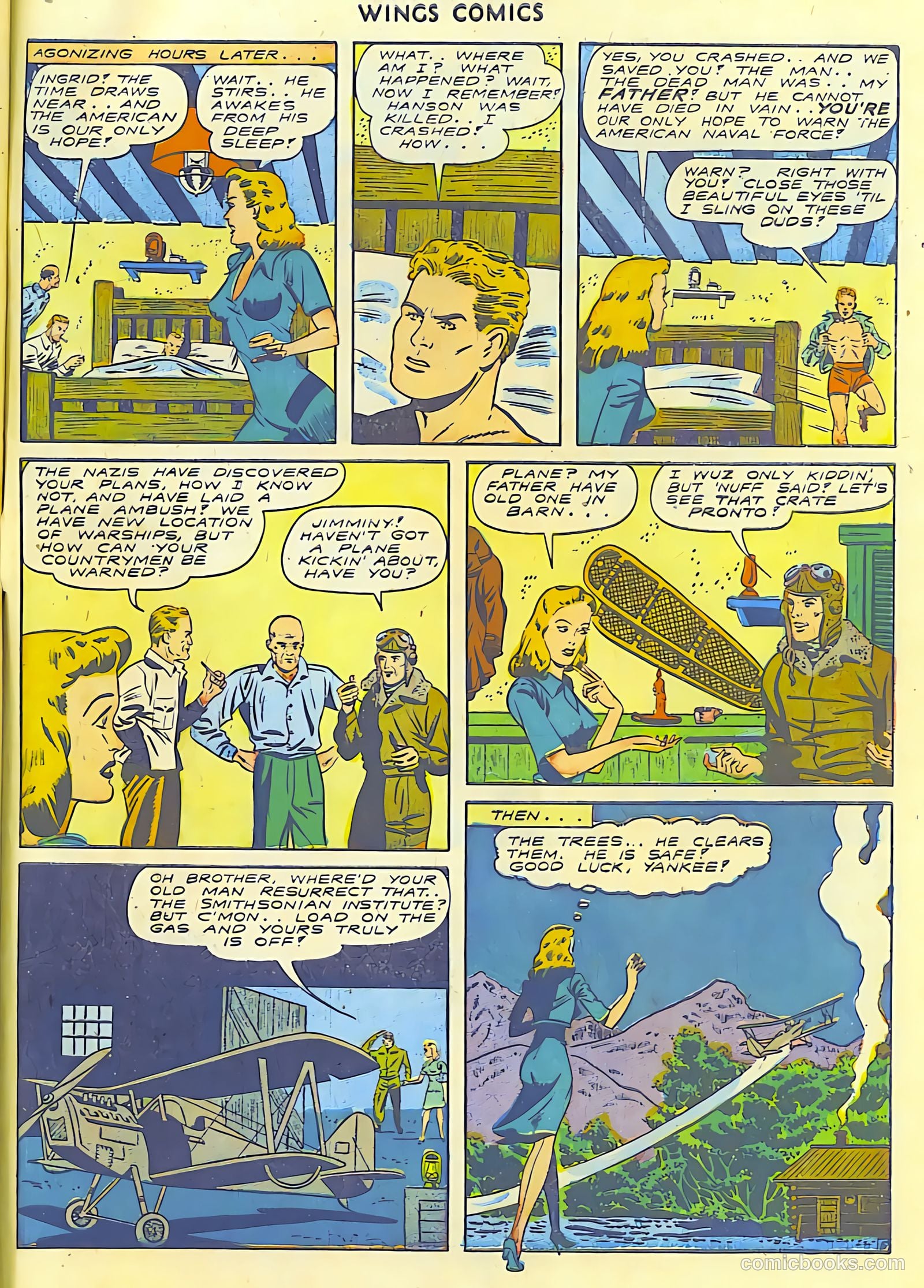 Wings Comics #42 (1944) — page 55 of 60