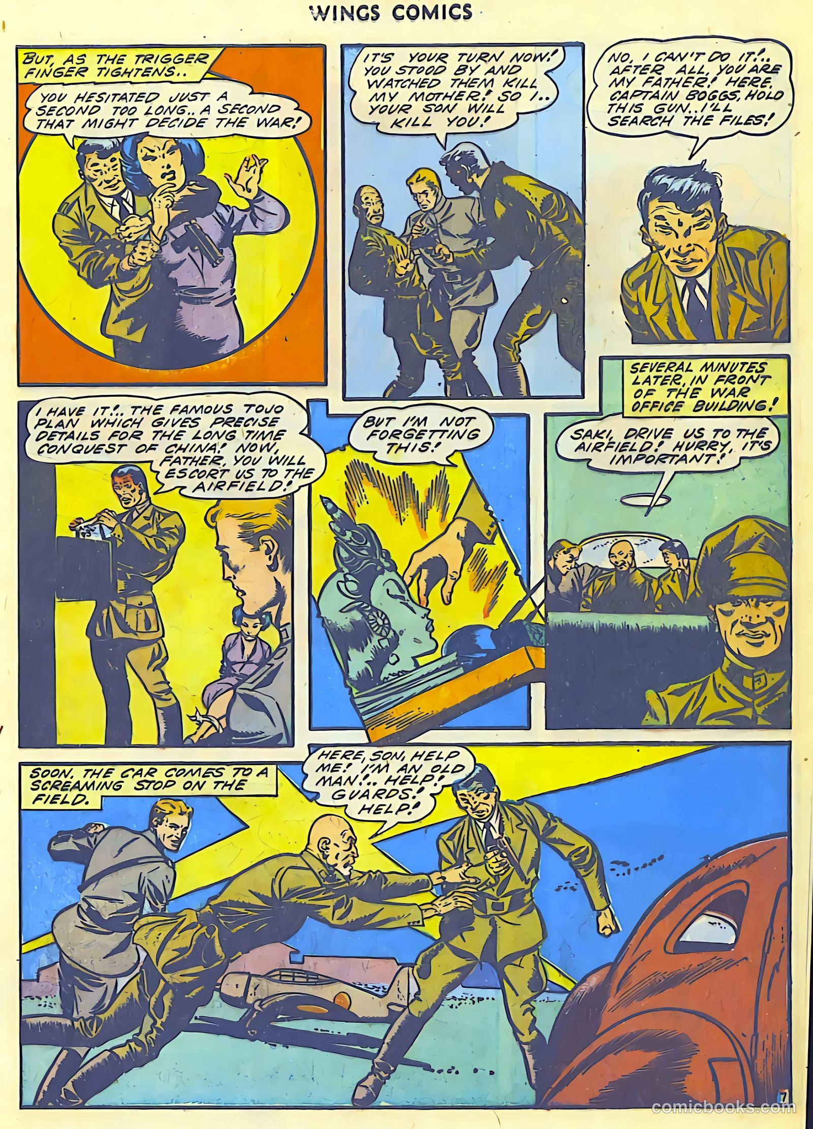 Wings Comics #43 (1944) — page 9 of 60