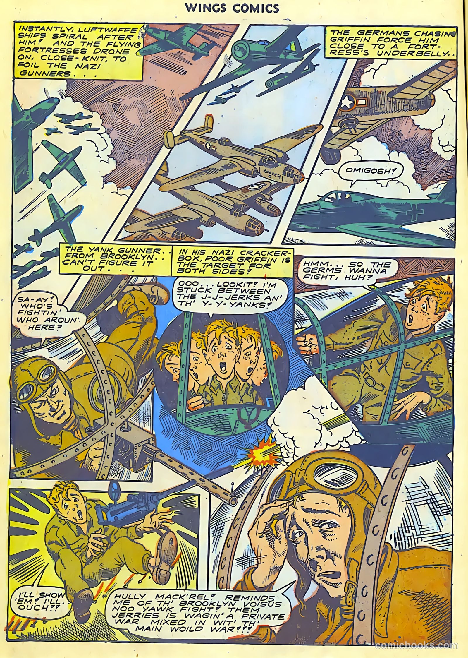 Wings Comics #43 (1944) — page 18 of 60