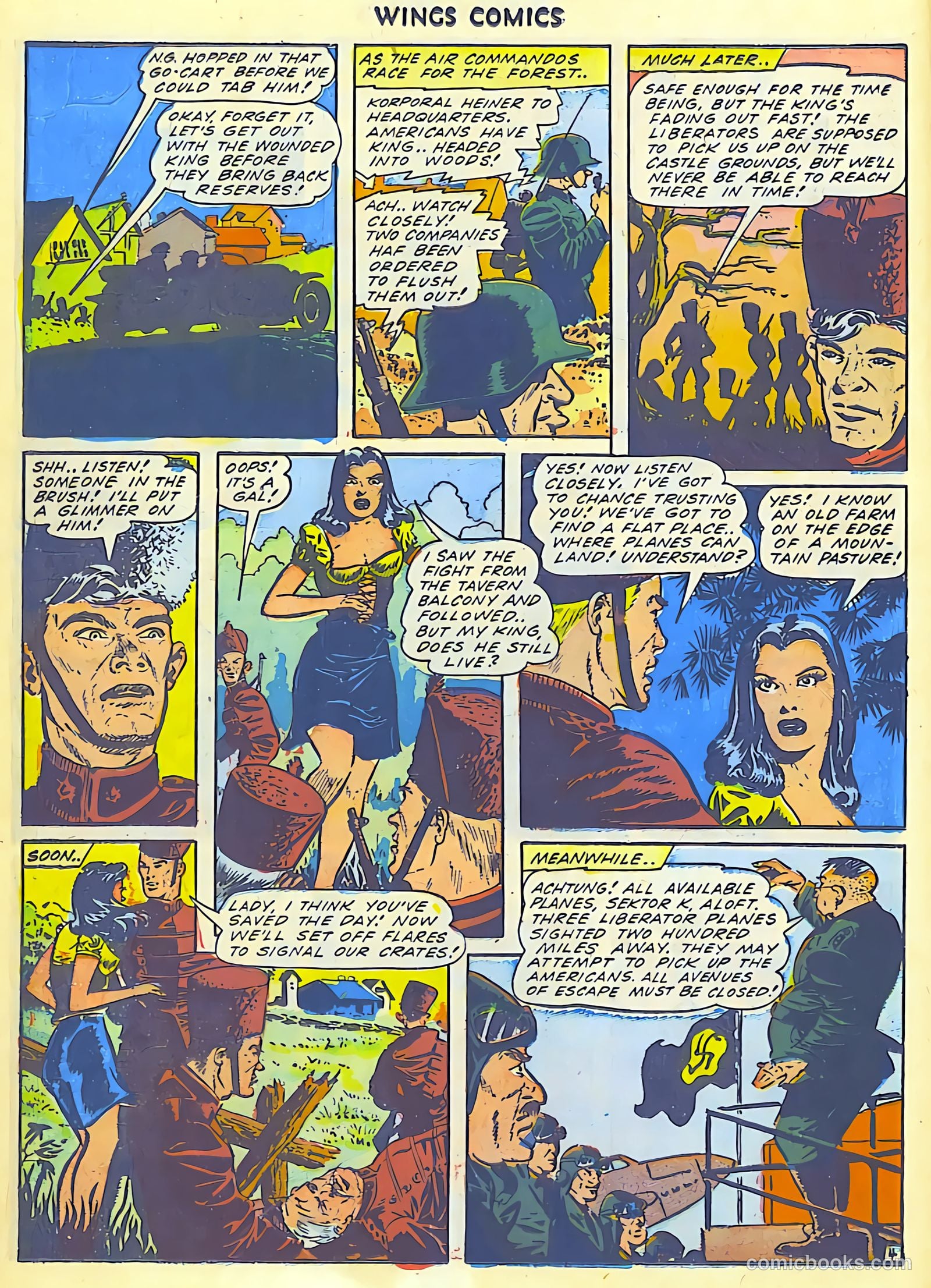 Wings Comics #43 (1944) — page 24 of 60