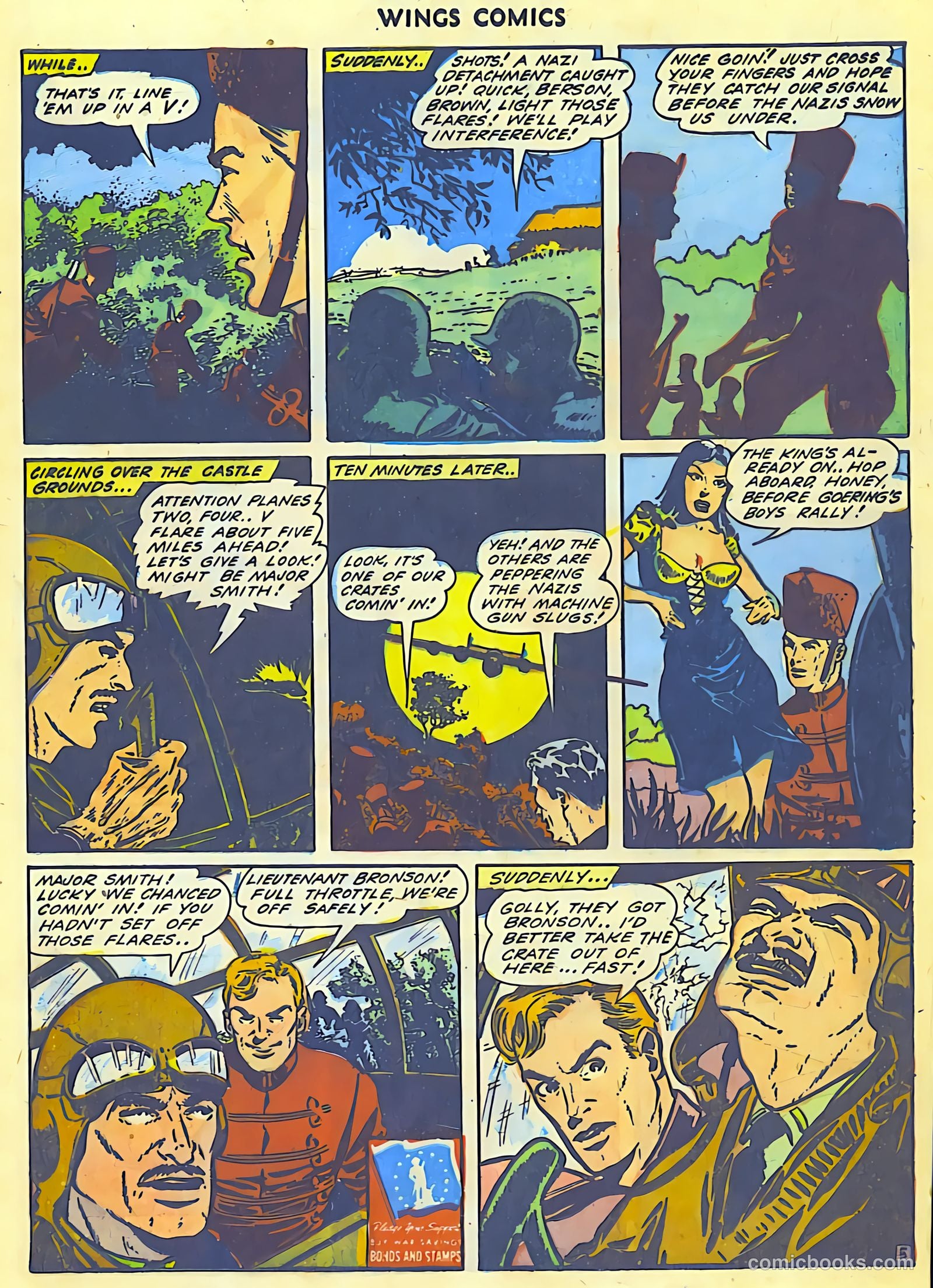Wings Comics #43 (1944) — page 25 of 60