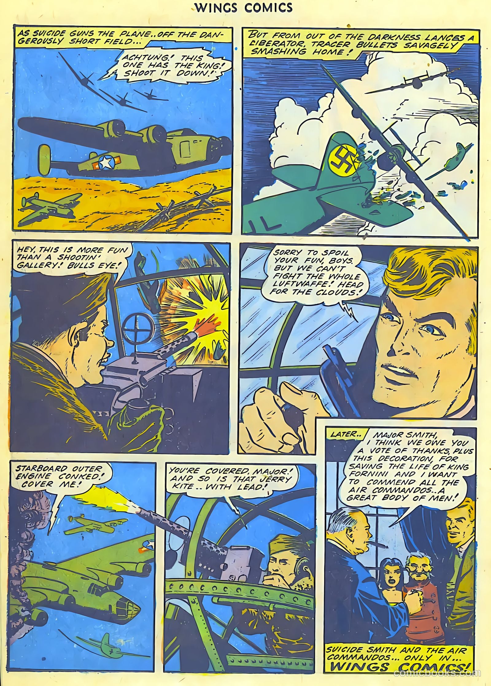 Wings Comics #43 (1944) — page 26 of 60