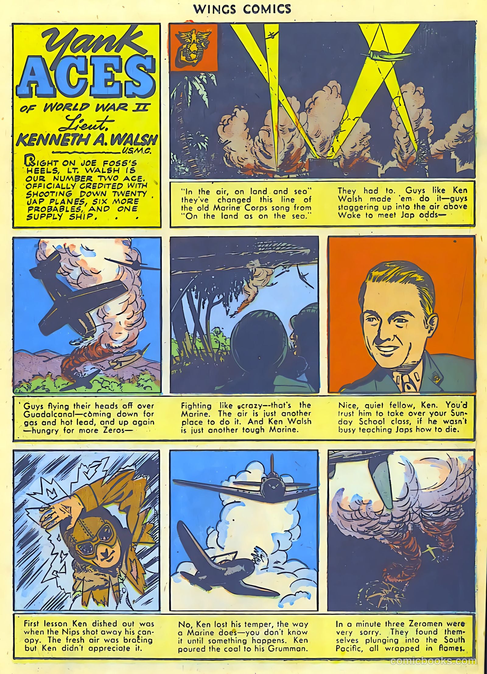 Wings Comics #43 (1944) — page 27 of 60