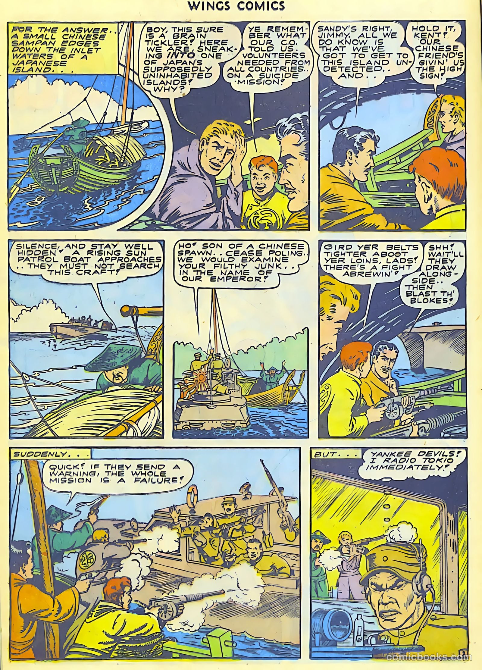 Wings Comics #43 (1944) — page 30 of 60