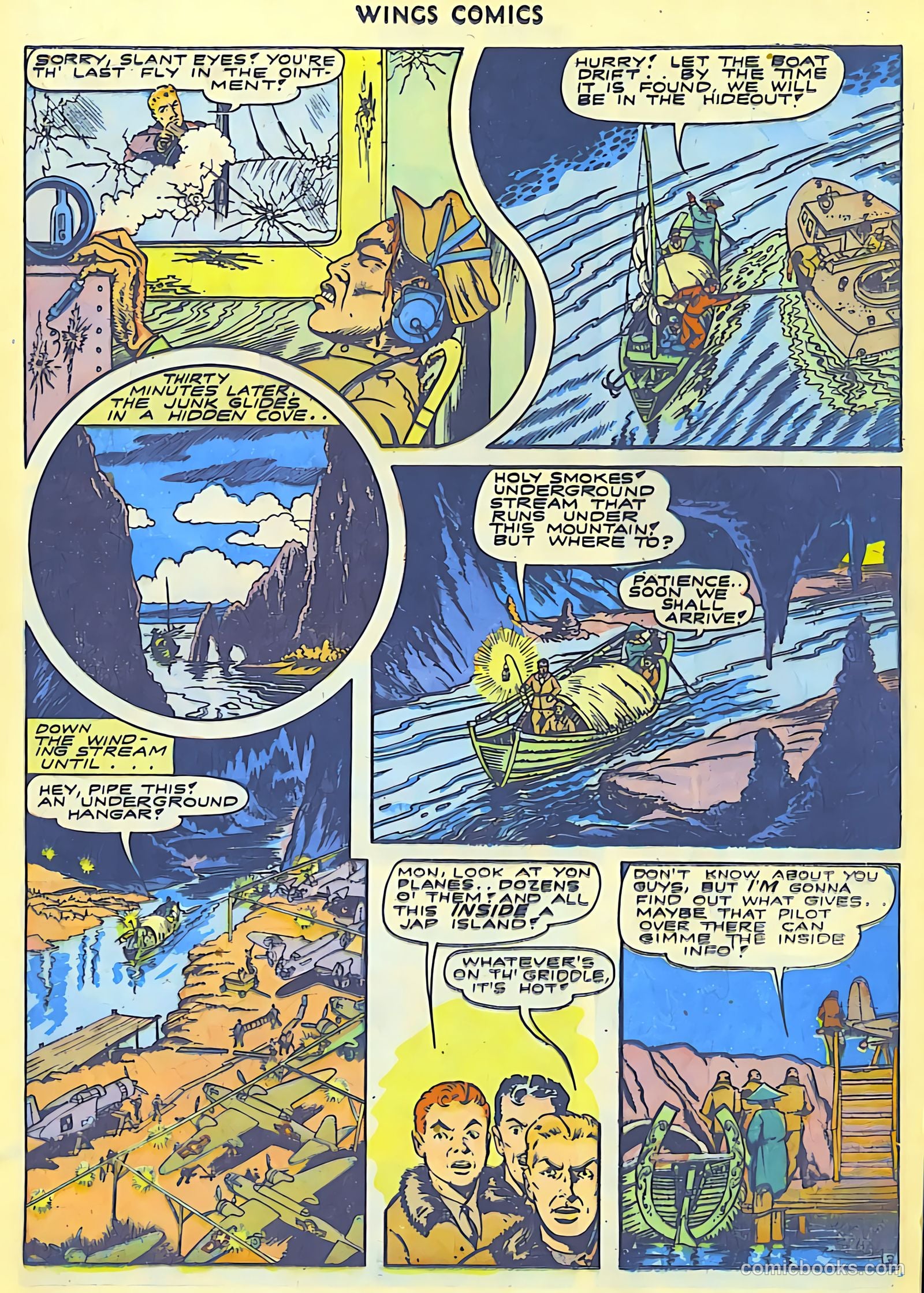 Wings Comics #43 (1944) — page 31 of 60