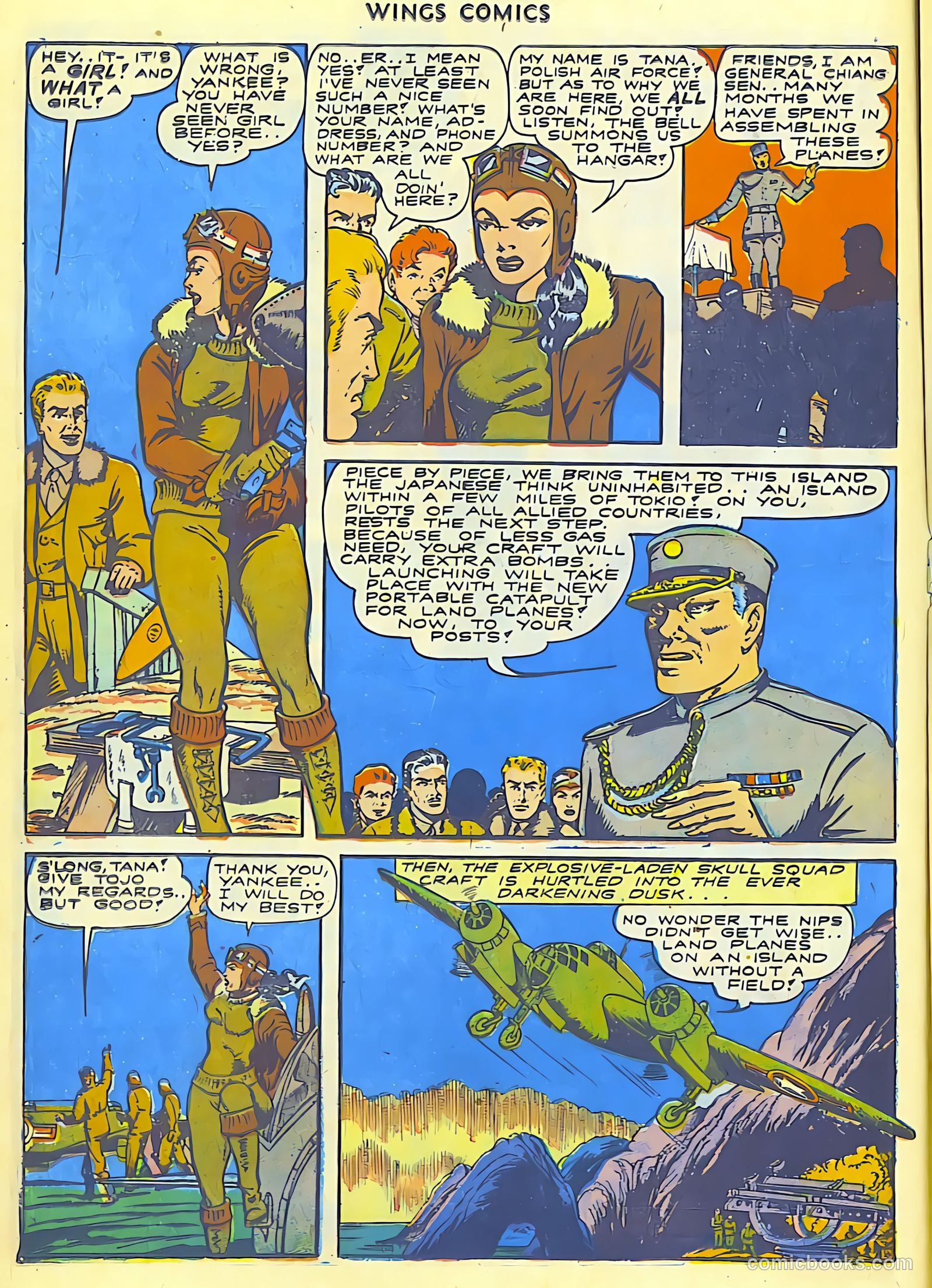 Wings Comics #43 (1944) — page 32 of 60