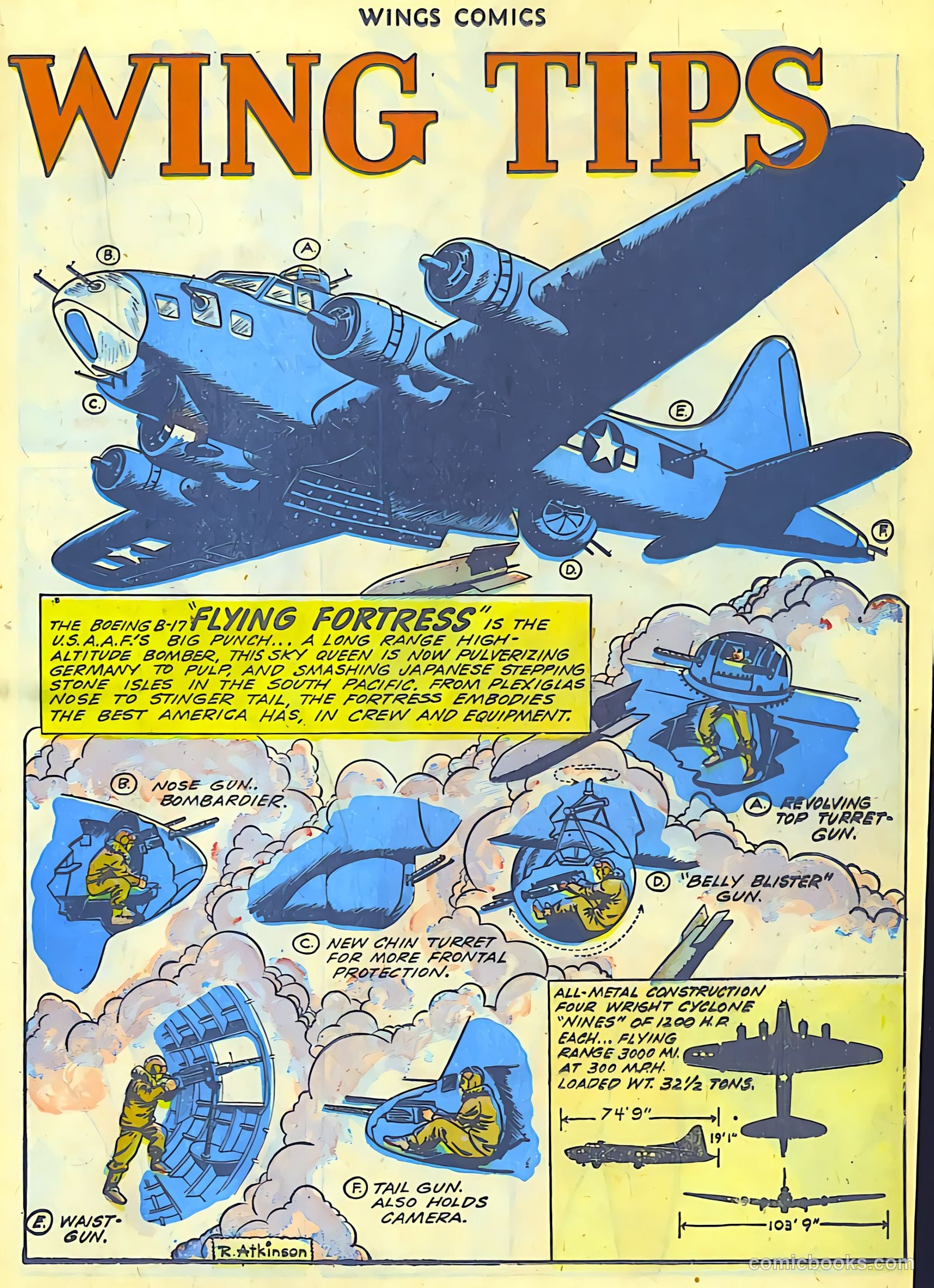 Wings Comics #43 (1944) — page 35 of 60