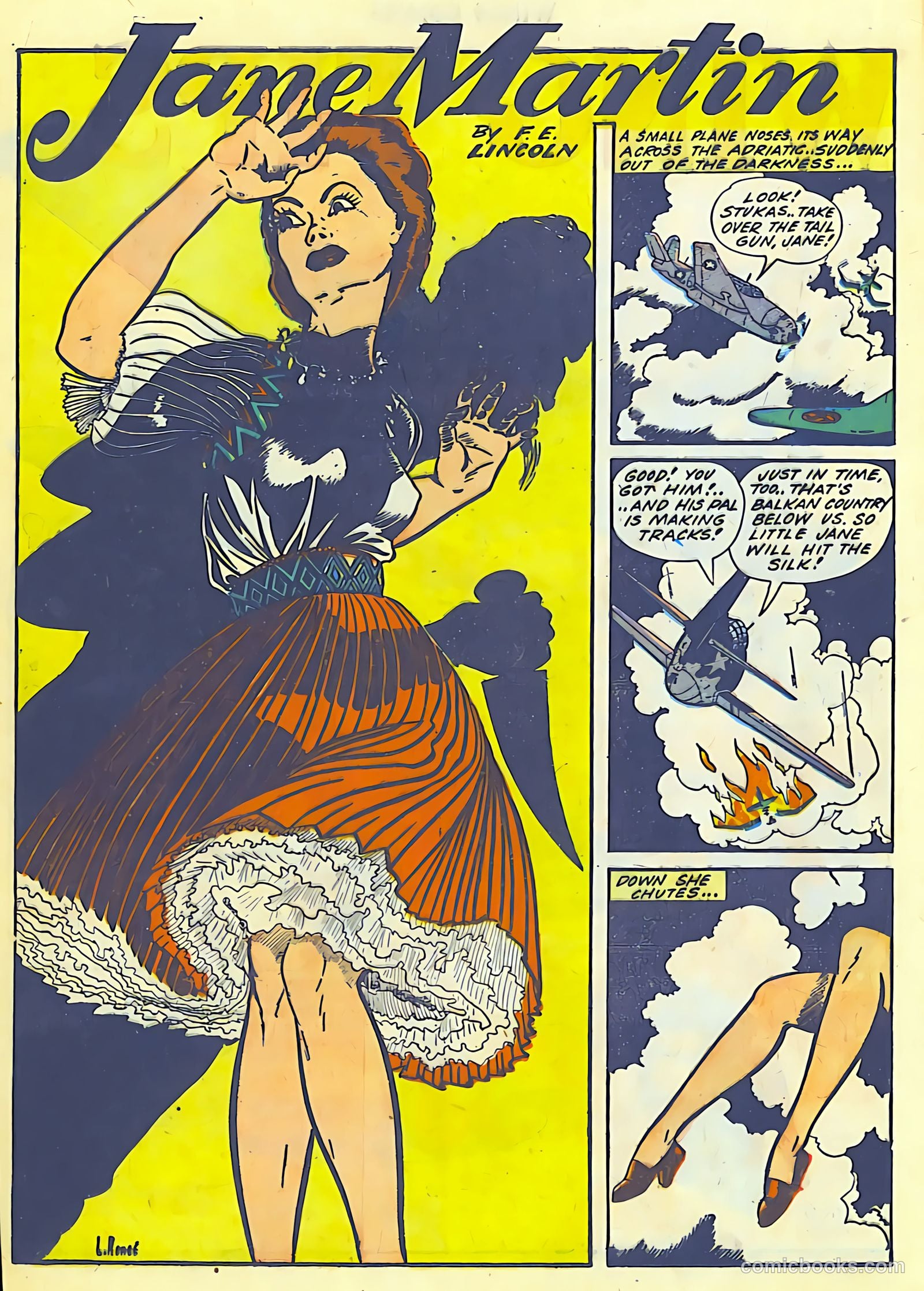Wings Comics #43 (1944) — page 36 of 60