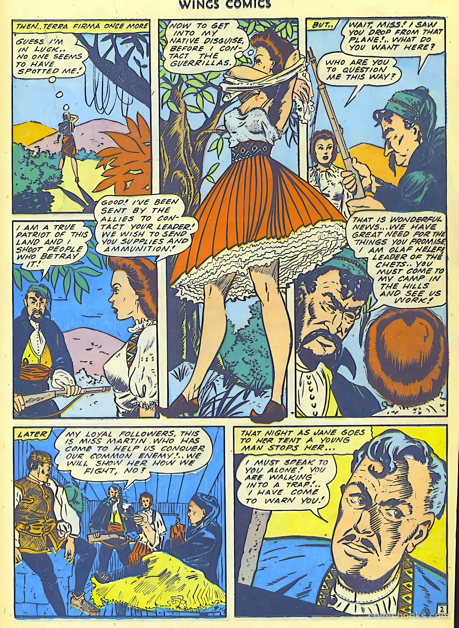Wings Comics #43 (1944) — page 37 of 60