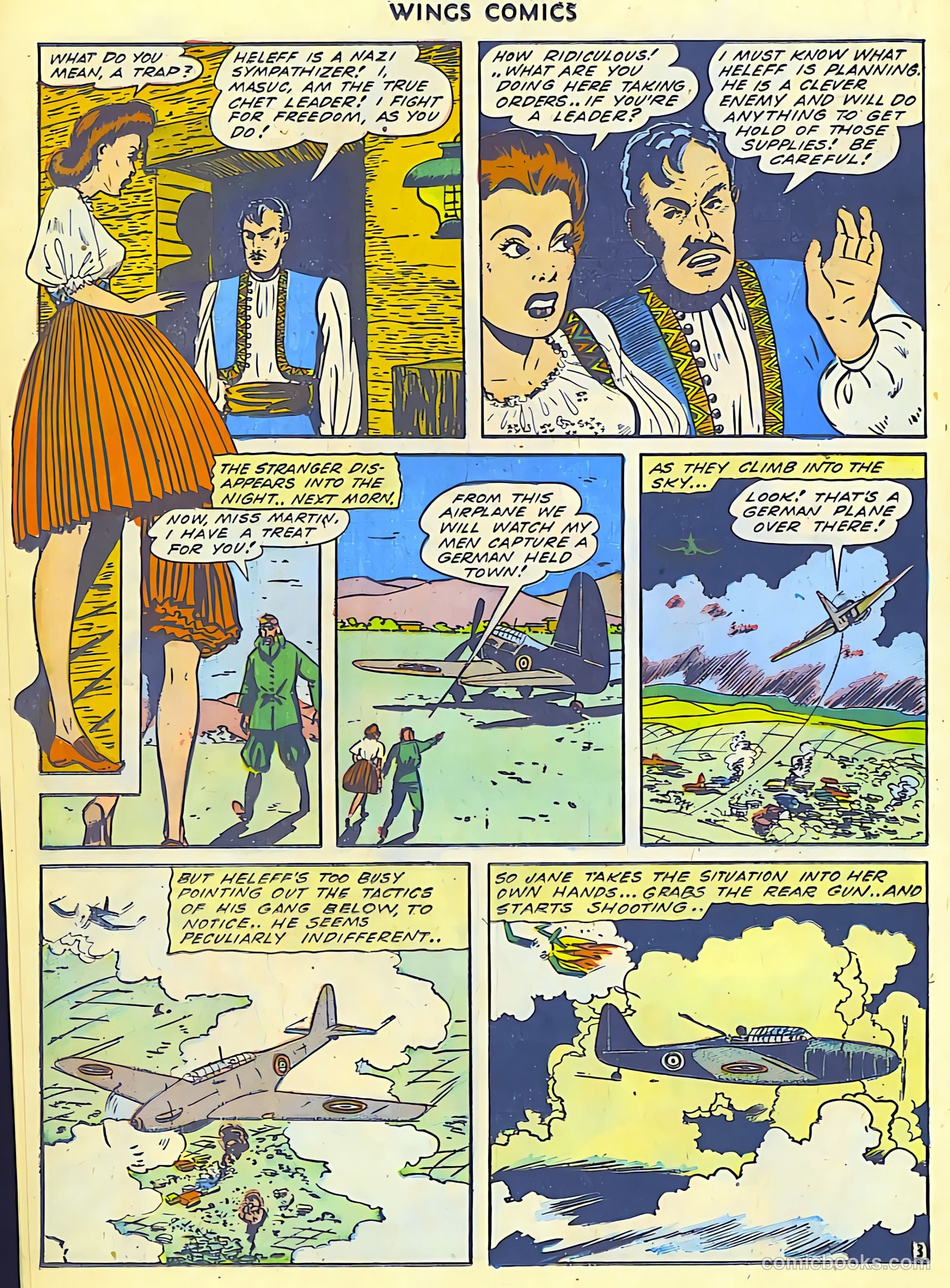 Wings Comics #43 (1944) — page 38 of 60