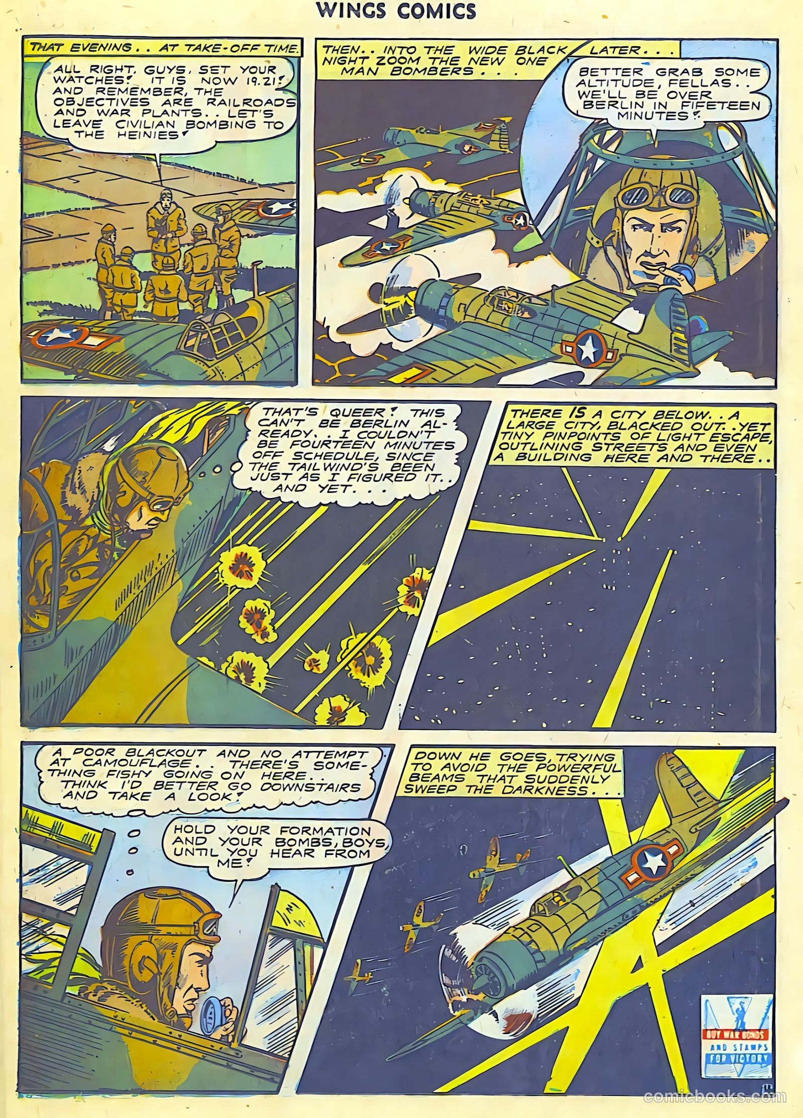 Wings Comics #43 (1944) — page 46 of 60