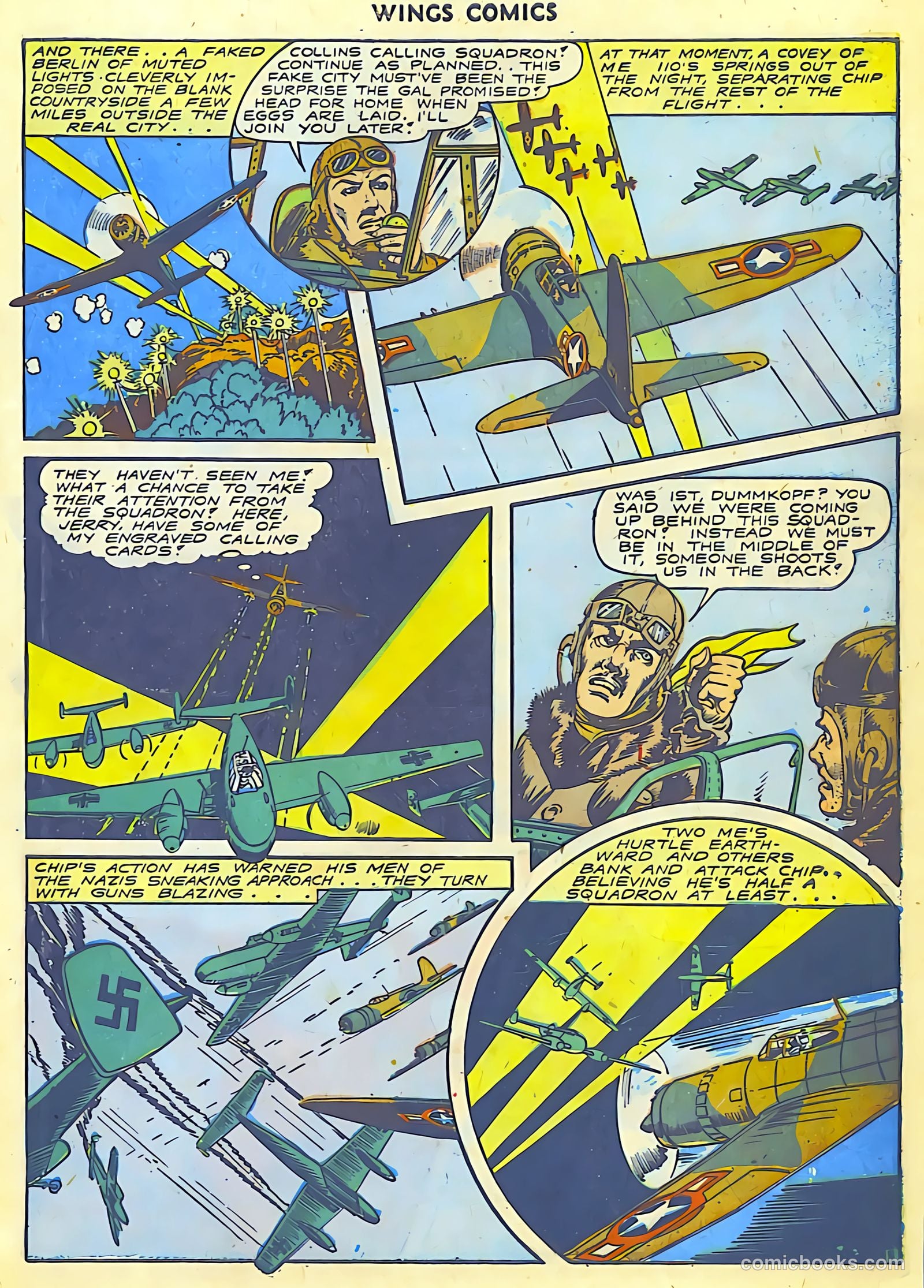 Wings Comics #43 (1944) — page 47 of 60