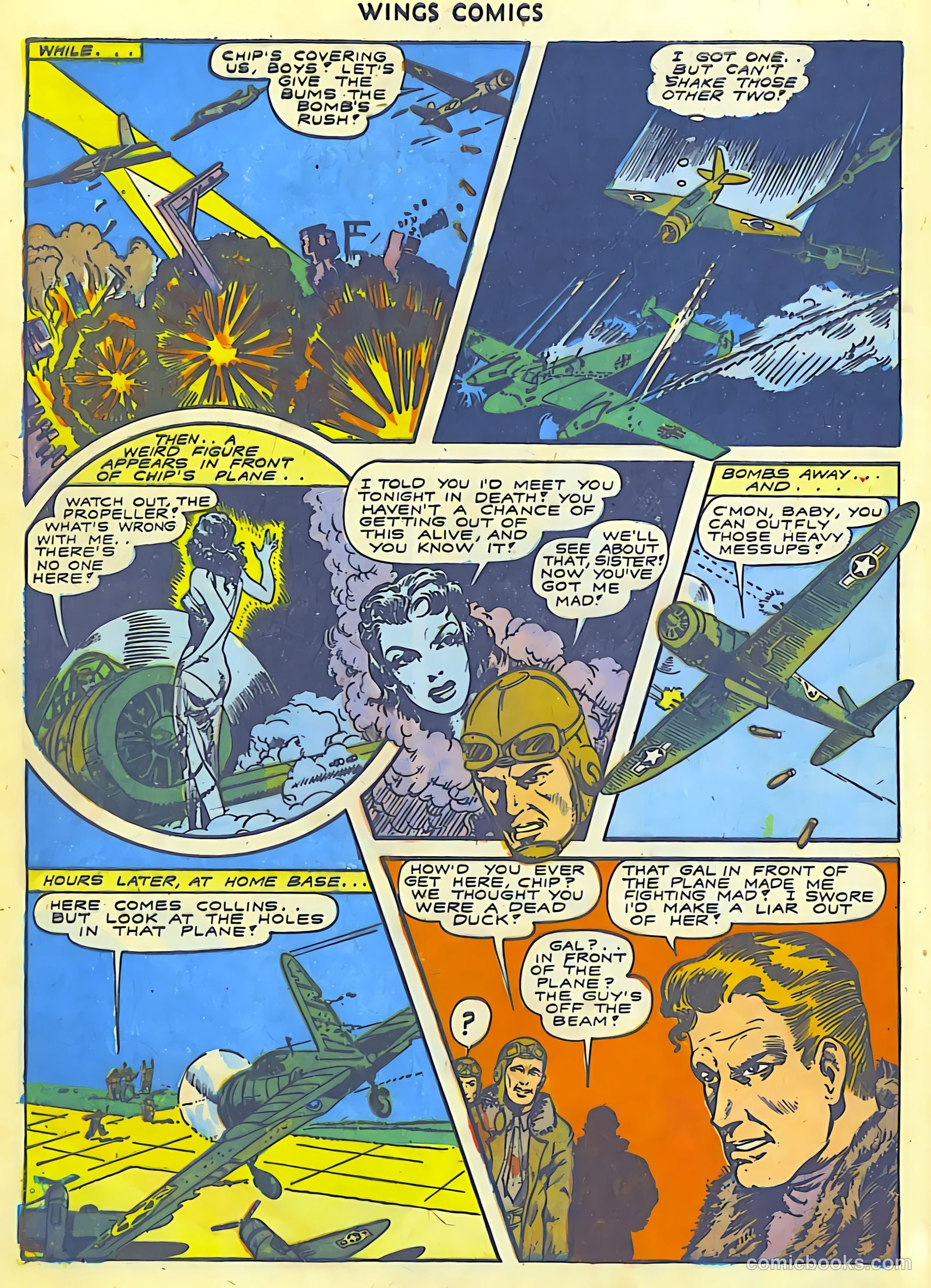 Wings Comics #43 (1944) — page 48 of 60