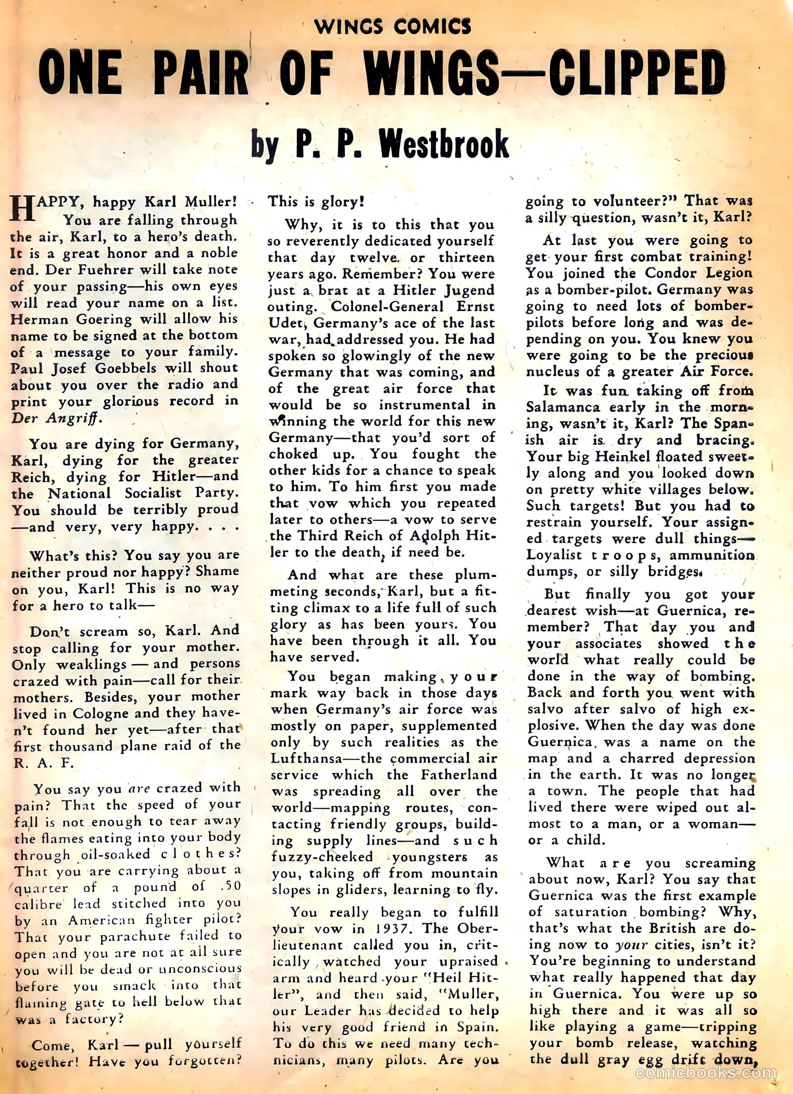 Wings Comics #43 (1944) — page 49 of 60