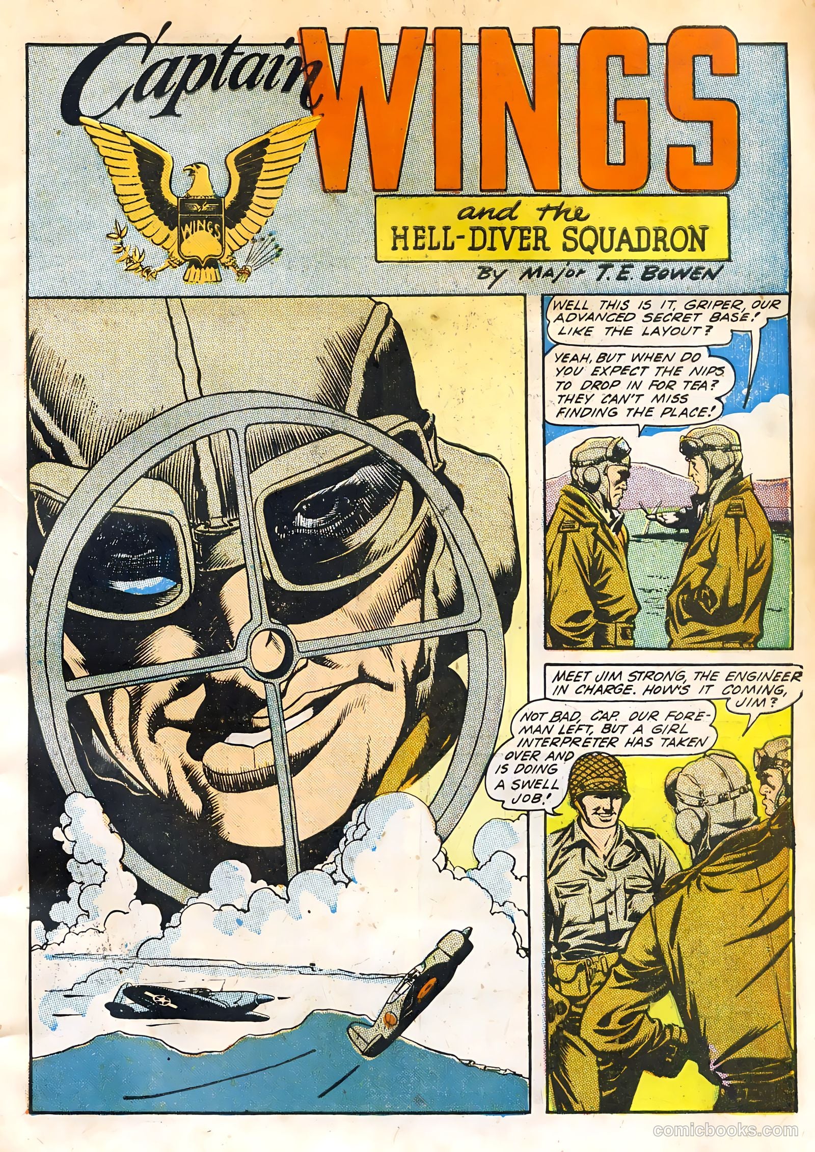 Wings Comics #44 (1944) — page 3 of 52
