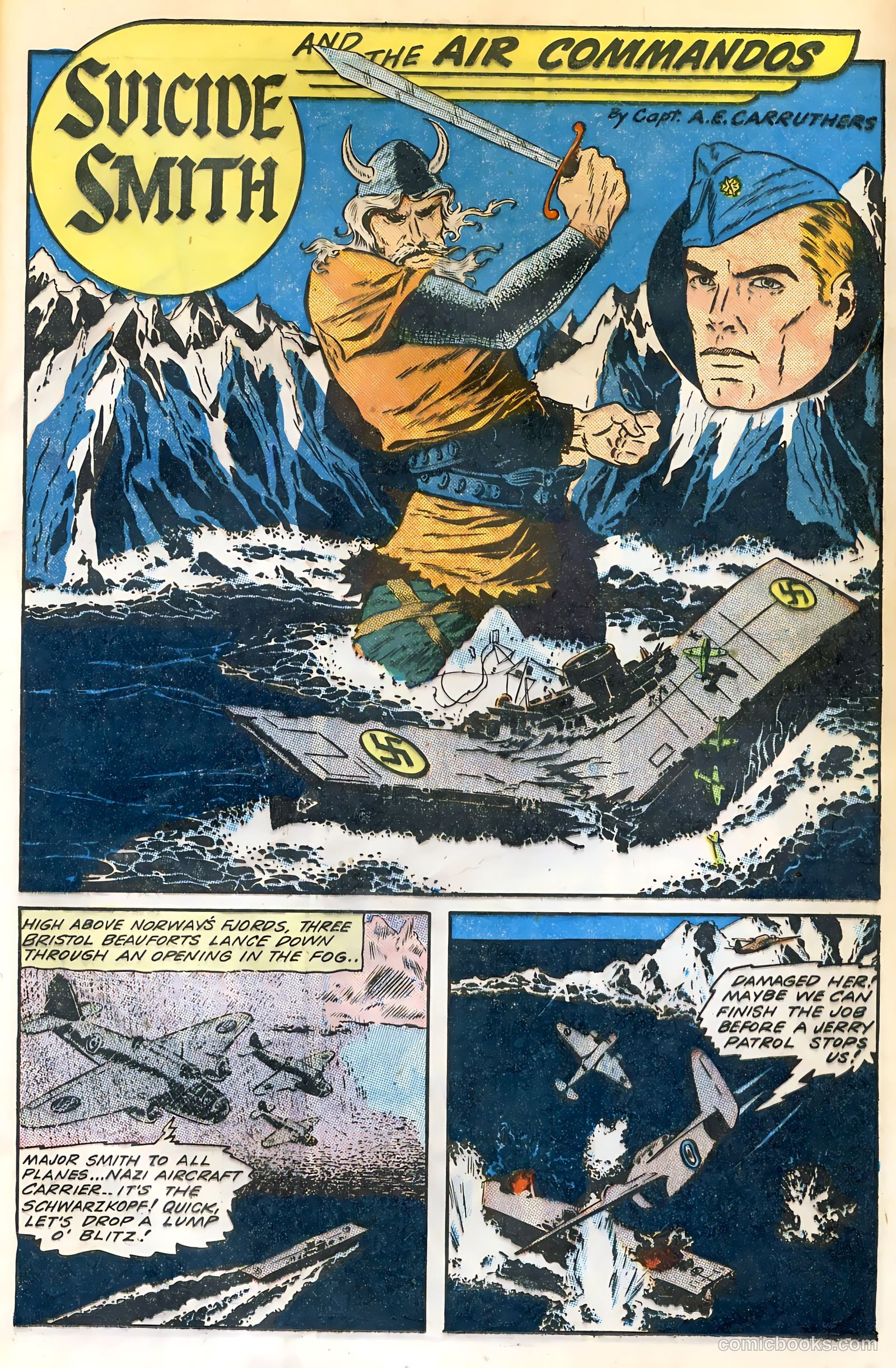 Wings Comics #44 (1944) — page 21 of 52