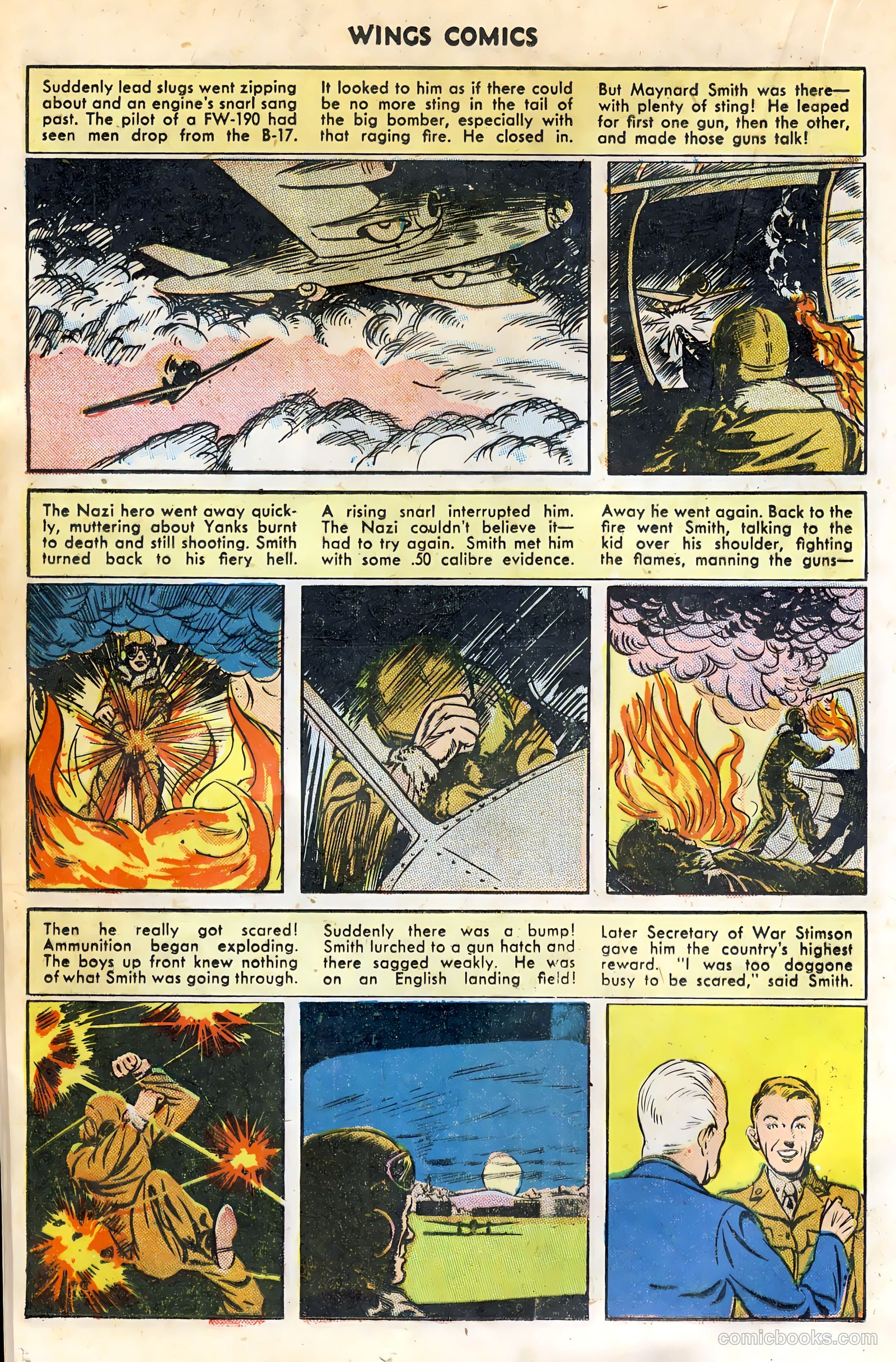 Wings Comics #44 (1944) — page 28 of 52