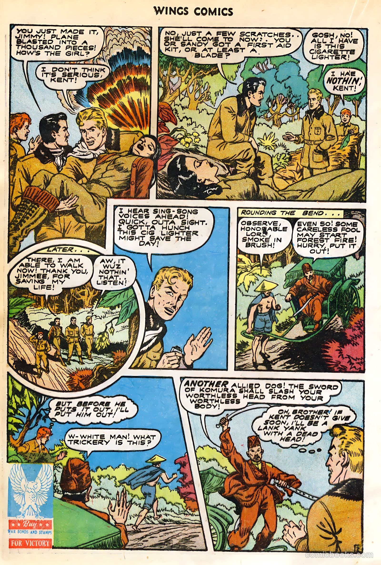 Wings Comics #44 (1944) — page 30 of 52