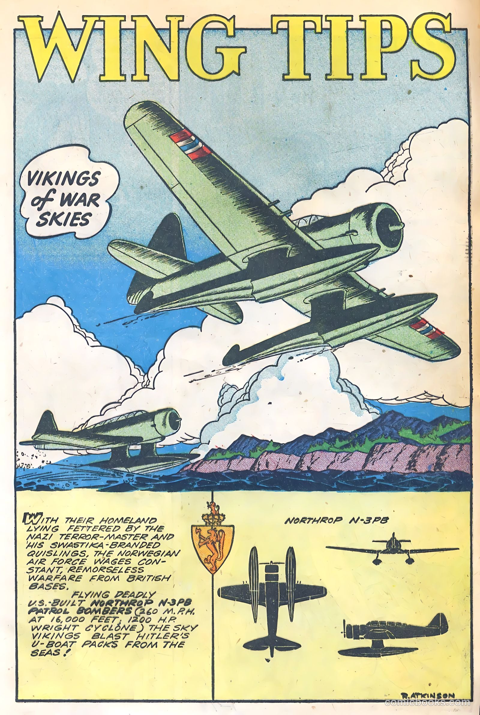 Wings Comics #44 (1944) — page 35 of 52