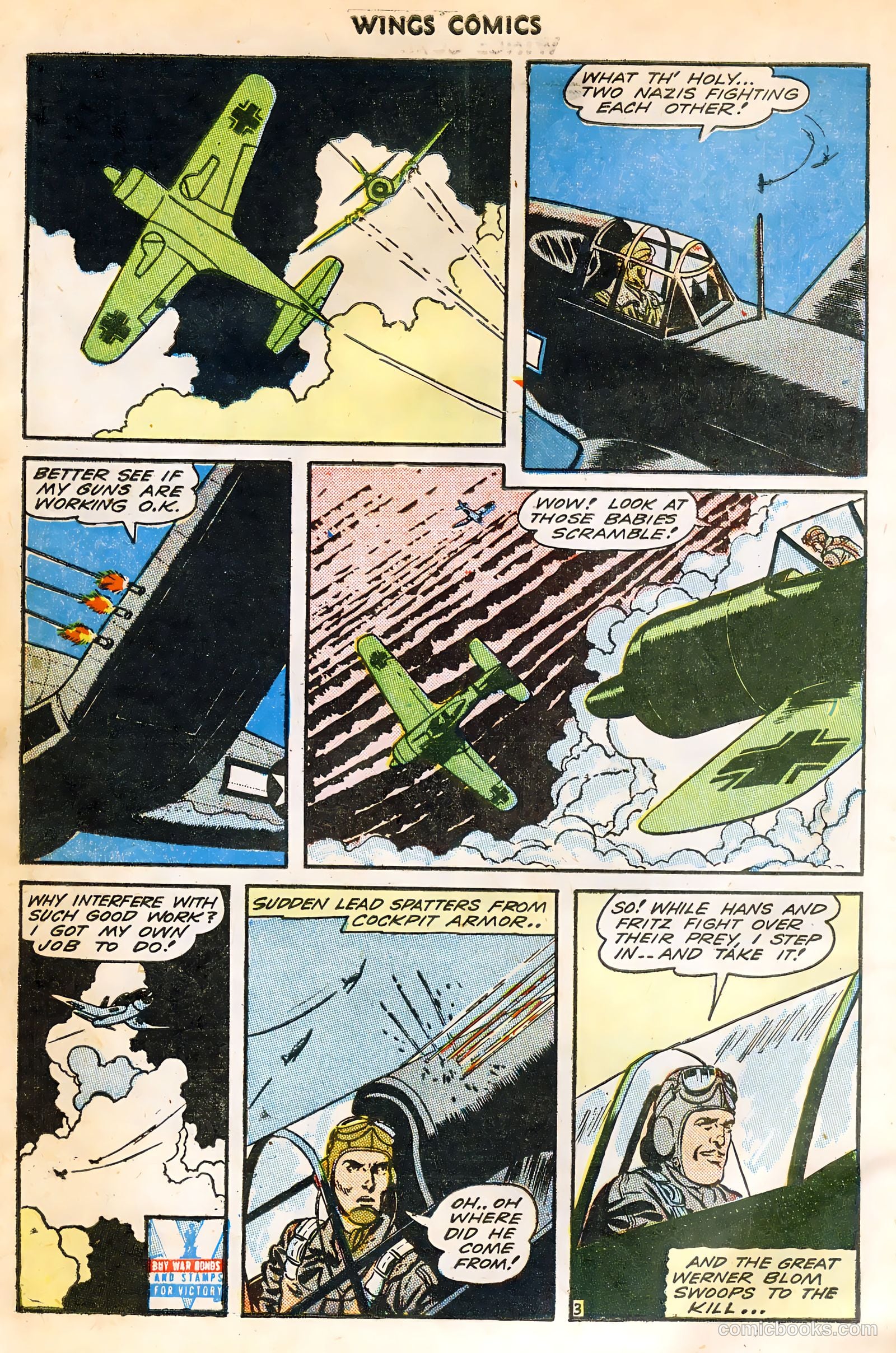 Wings Comics #44 (1944) — page 46 of 52