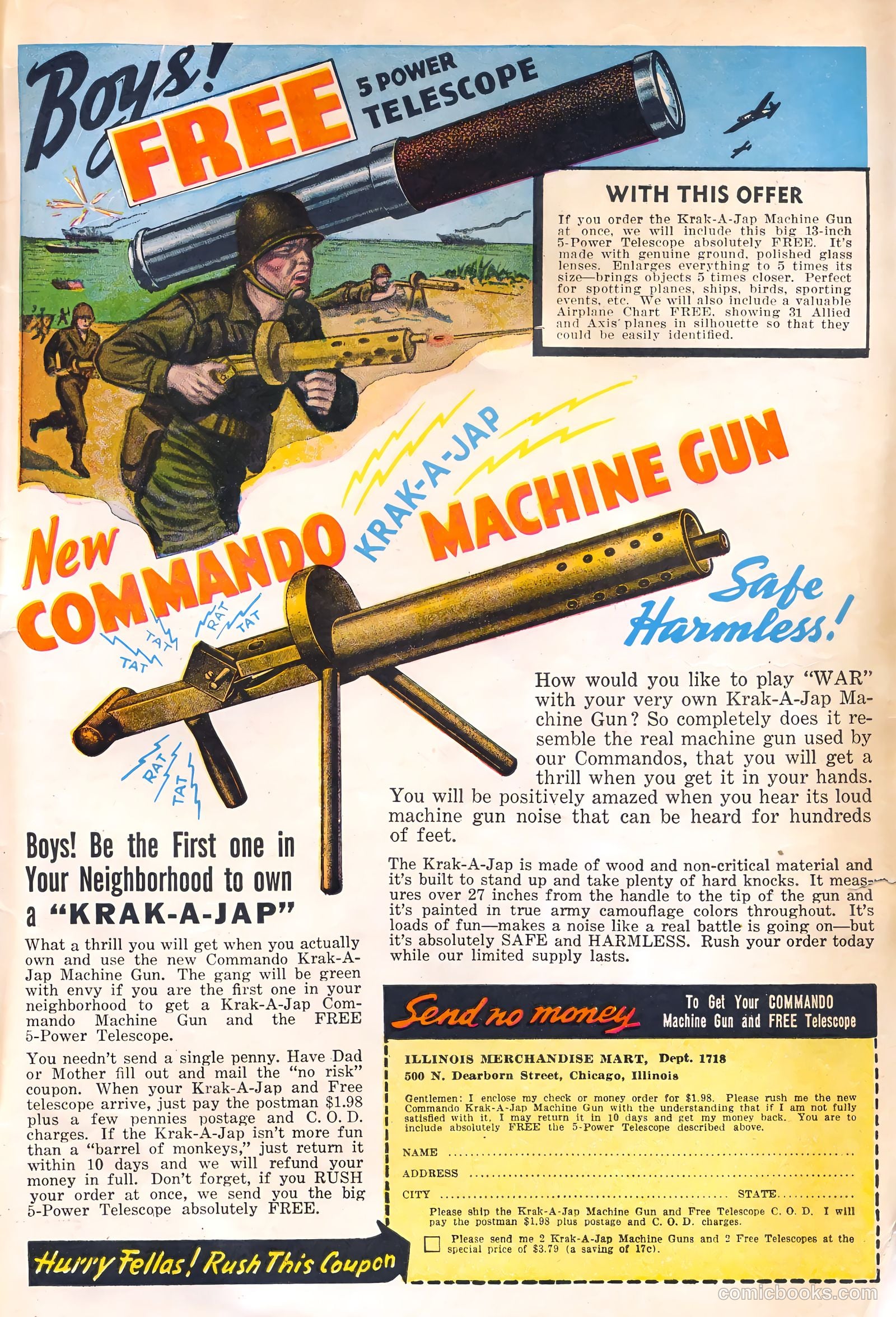 Wings Comics #44 (1944) — page 51 of 52