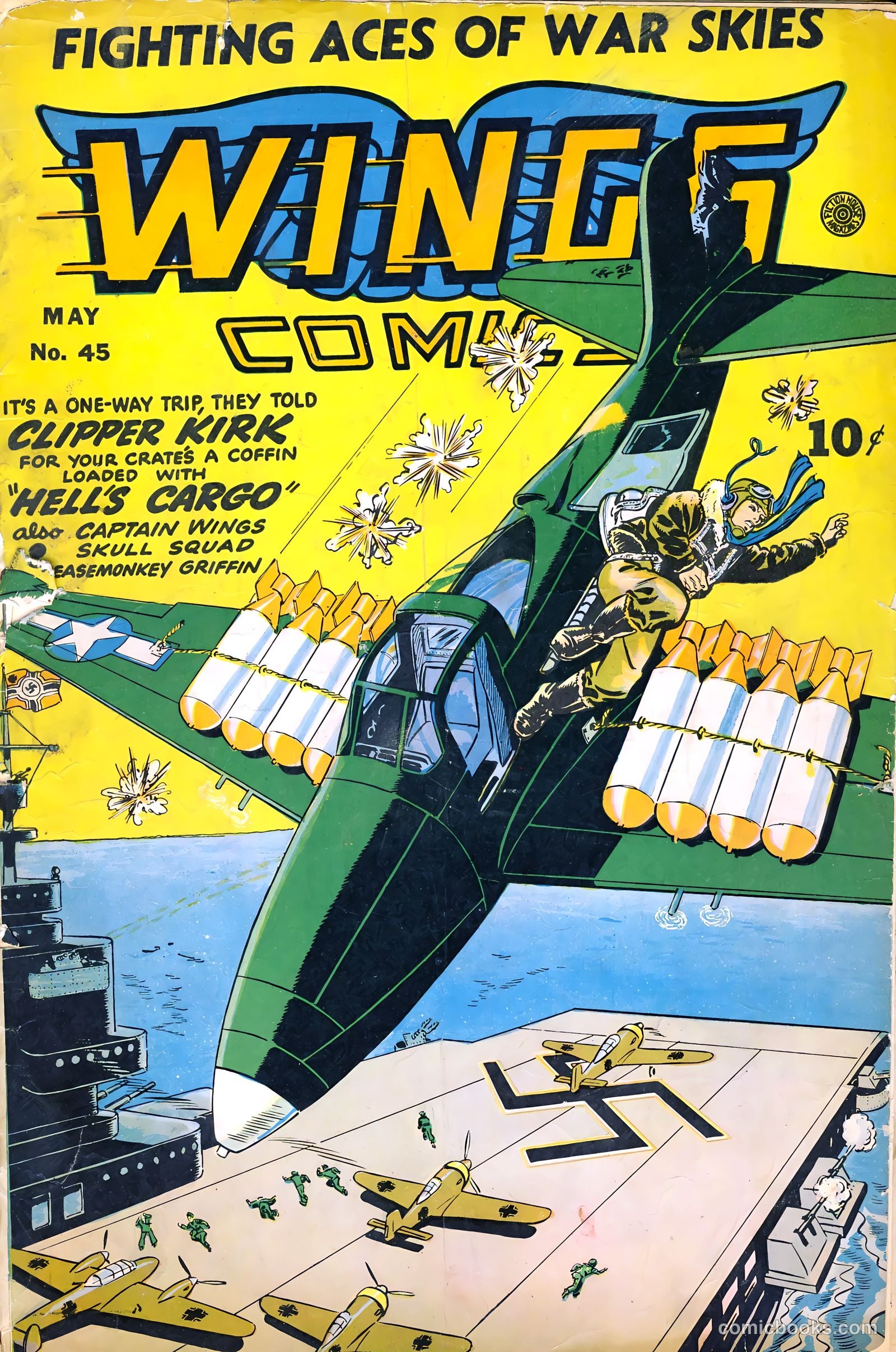 Wings Comics #45